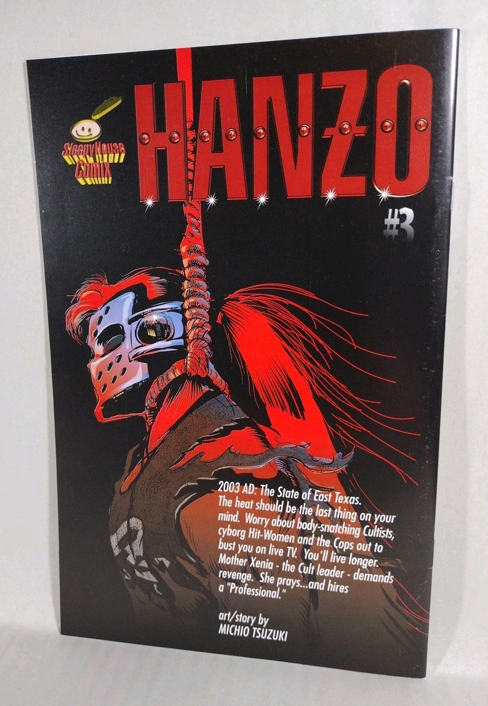 Freeway Ninja Hanzo (1999) Complete Sleepy House Comix Comic Set #1 2 3 VF-NM