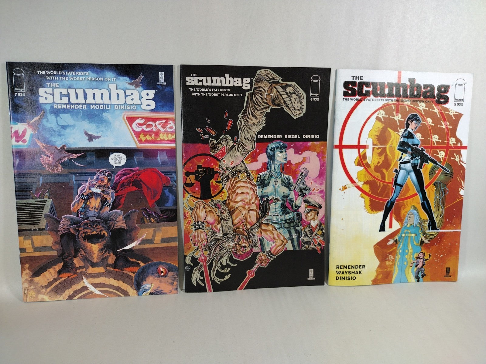 Scumbag 1-14 Complete Comic Lot Run Set Remender Image Collection