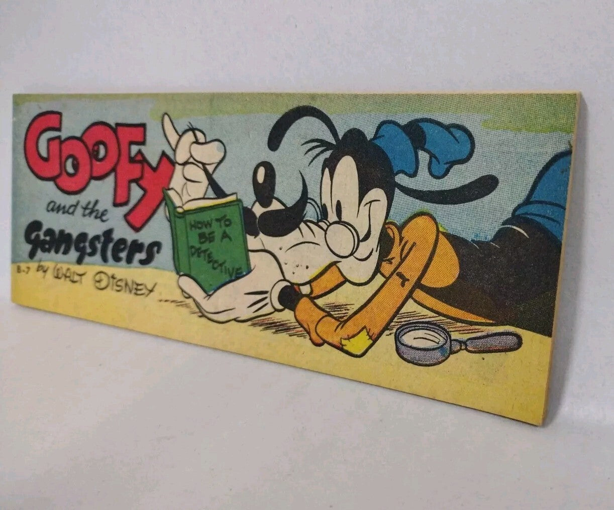 Goofy And The Gangsters #B-7 (1950) Disney General Mills Mini Comic
