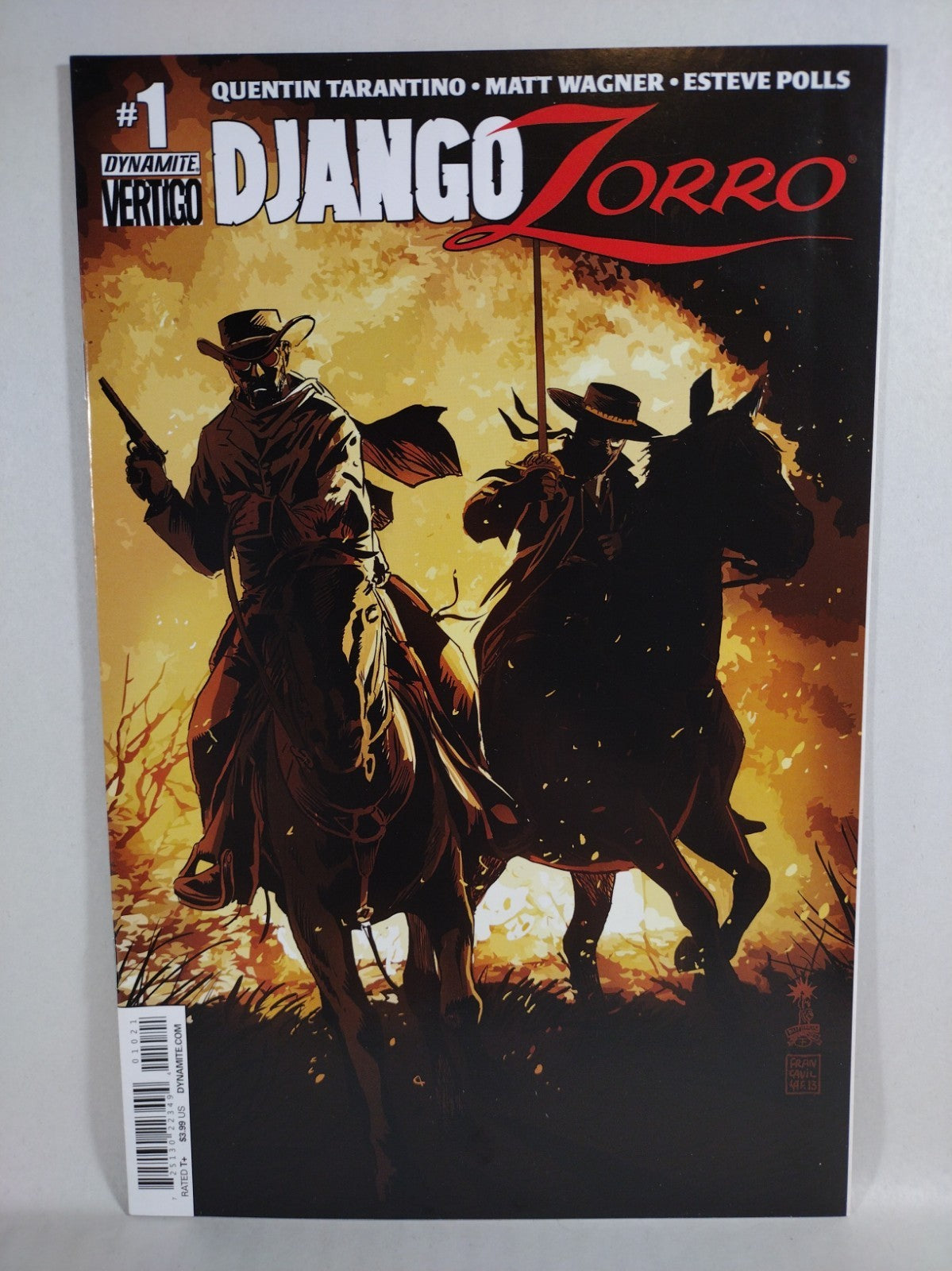 Django Zorro (2014) Dynamite Vertigo Comic Lot Quentin Tarantino Matt Wagner 1-6