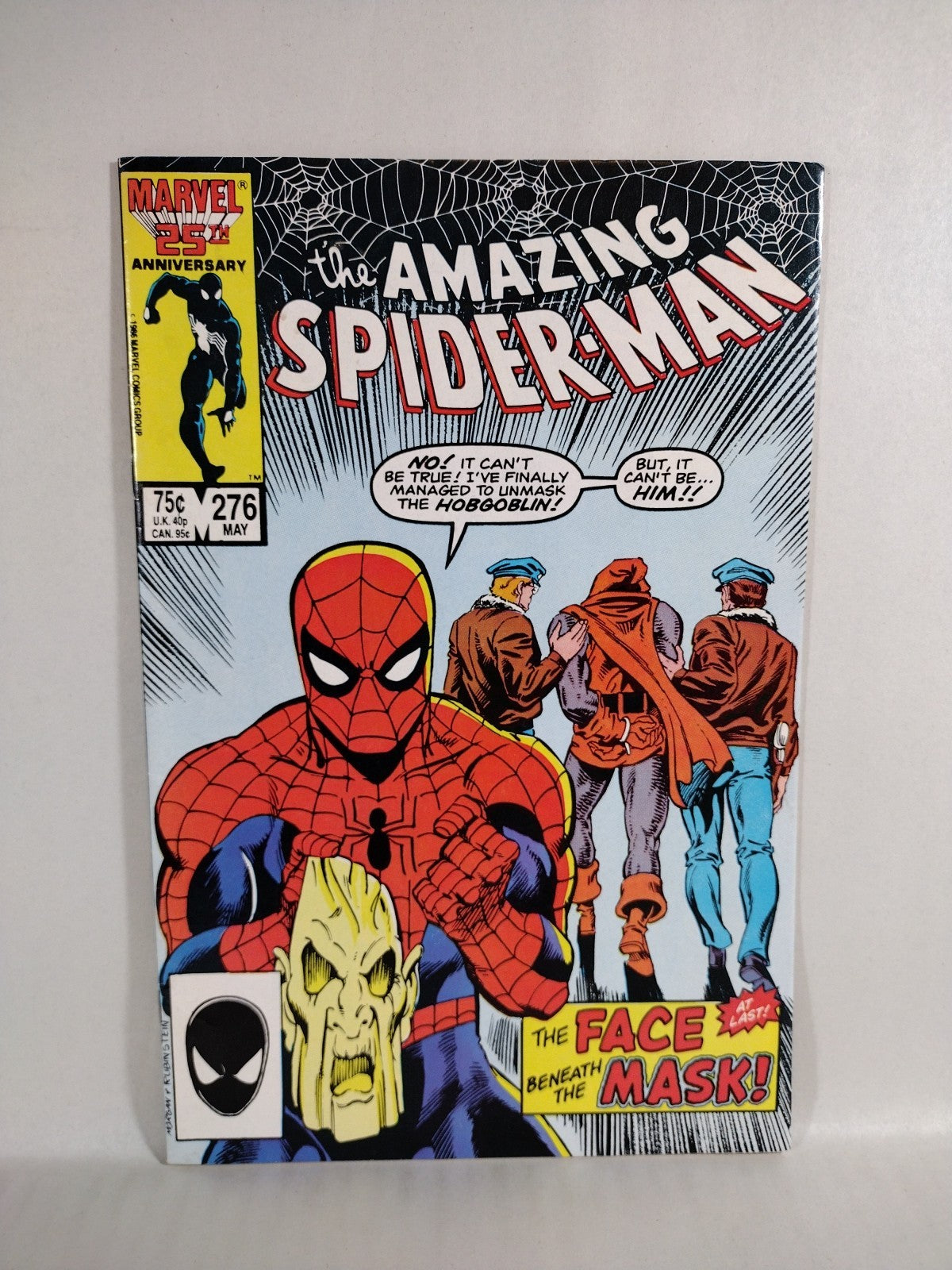 Amazing Spider-Man (1986) Marvel Comic Lot Set #275 276 Hobgoblin VF