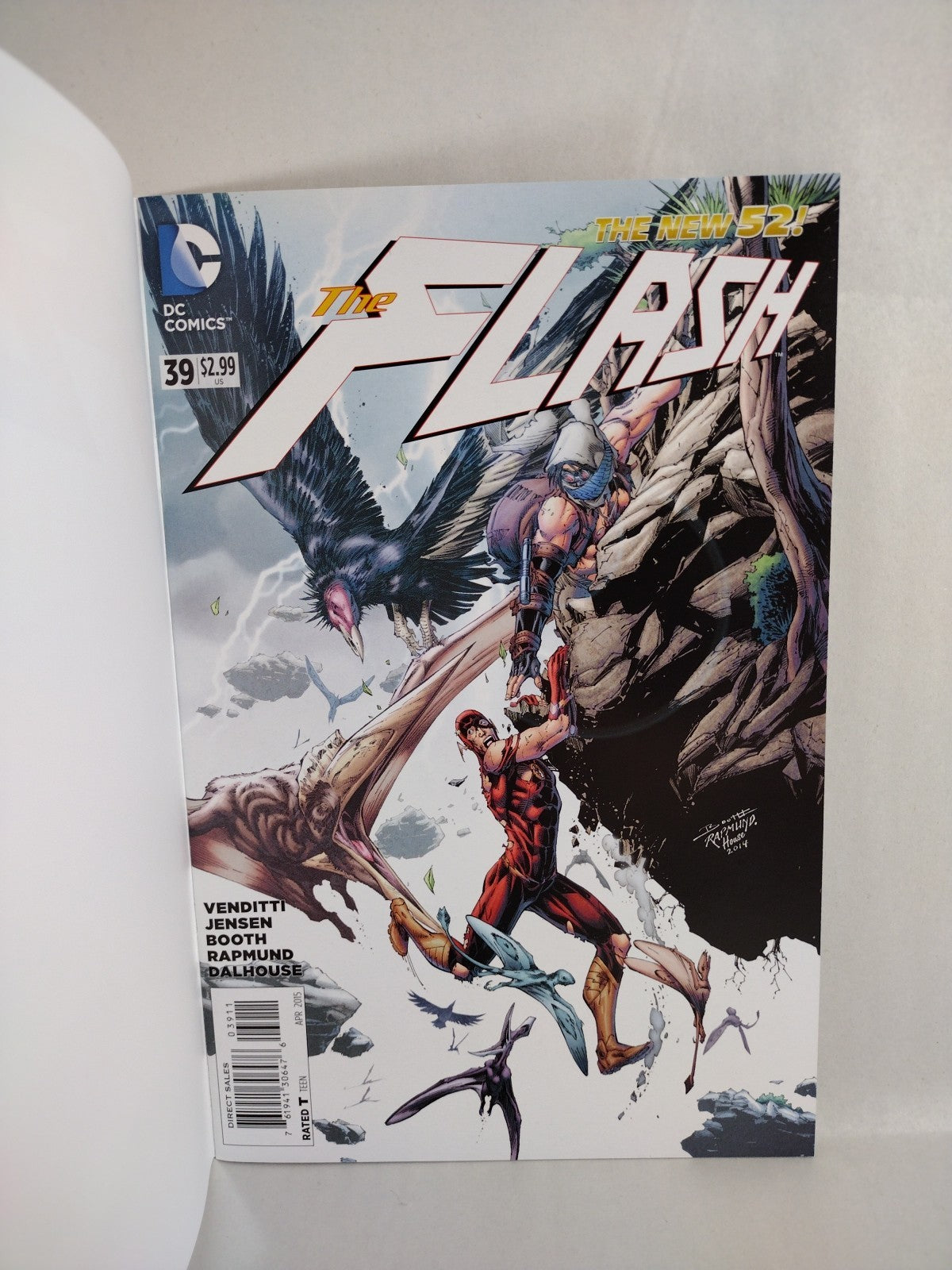 Flash #39 (2015) DC Blank Variant Cover Comic New NM