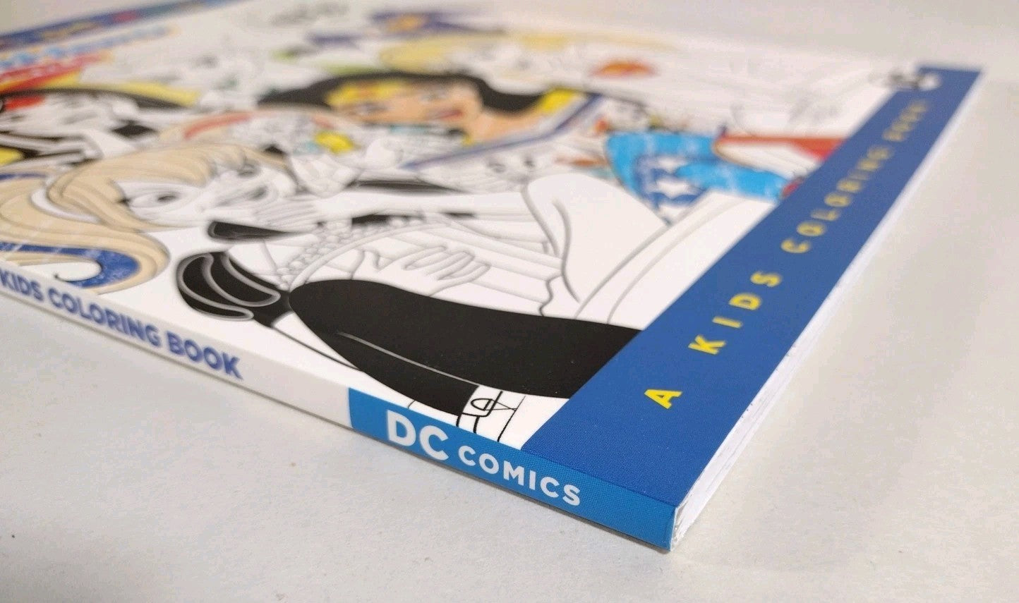 Coloring DC Superhero Girls (2020) Coloring Book New SC