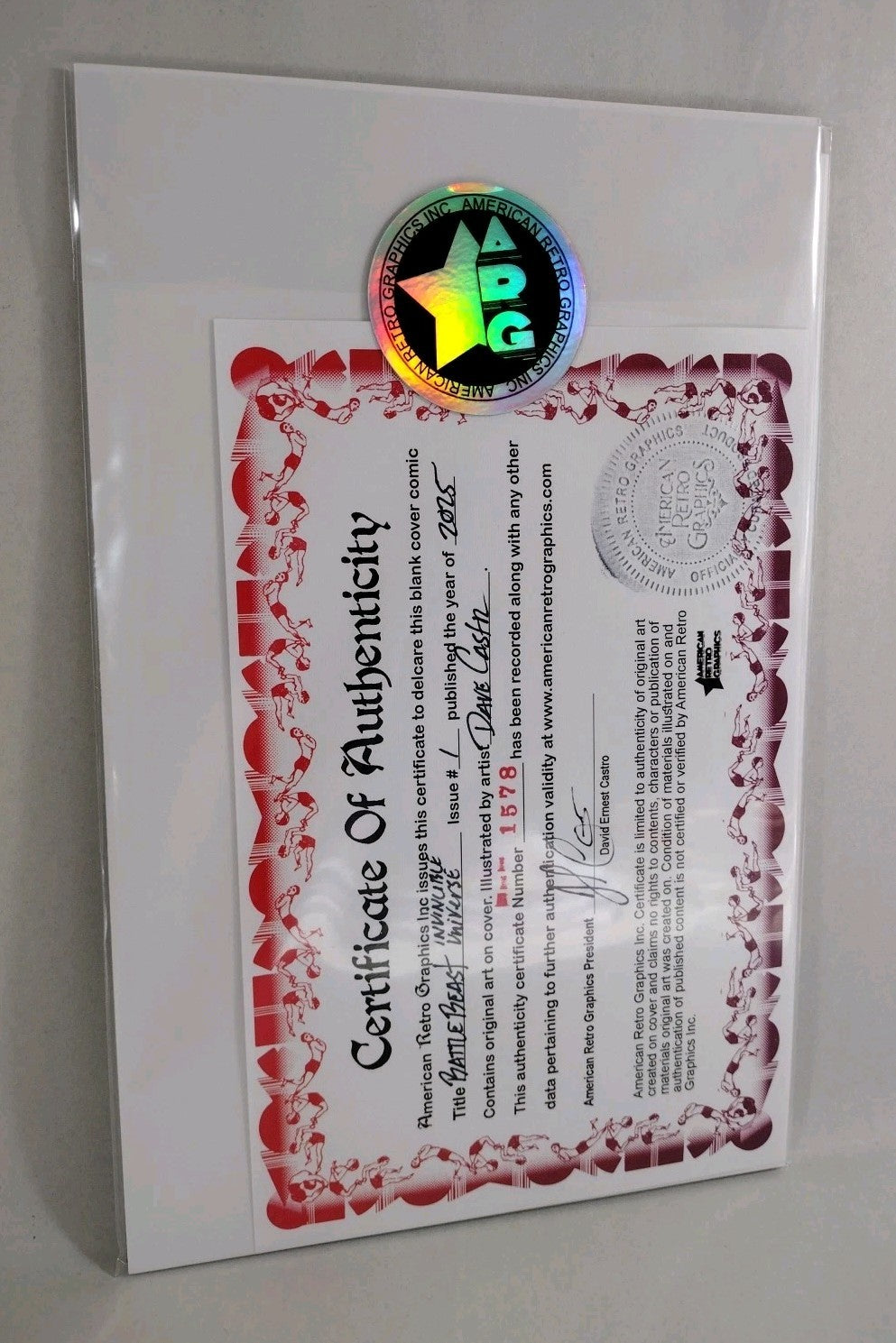 Battle Beast #1 (2025) Image Comic Sketch Variant Cover W Original DCastr Art