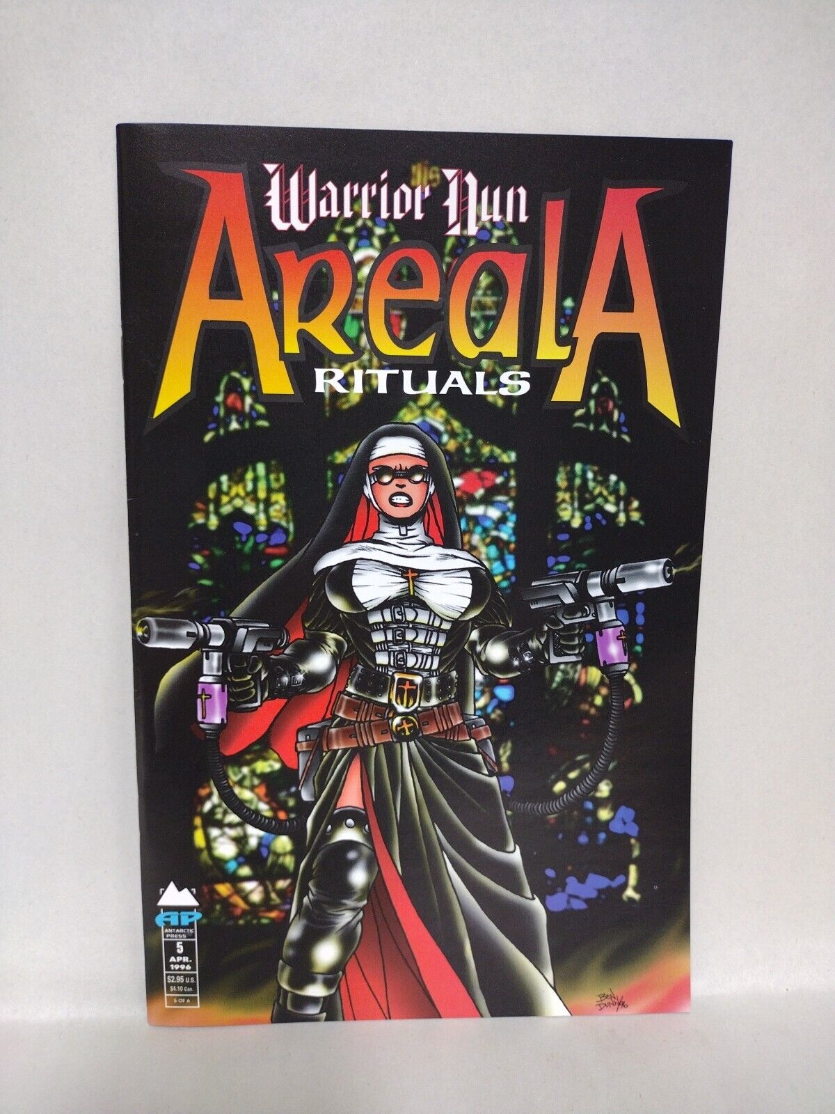 Areala Warrior Nun (1994) Antarctic Press Comic Lot Set Vol 1 #1-3 Rituals #1-5