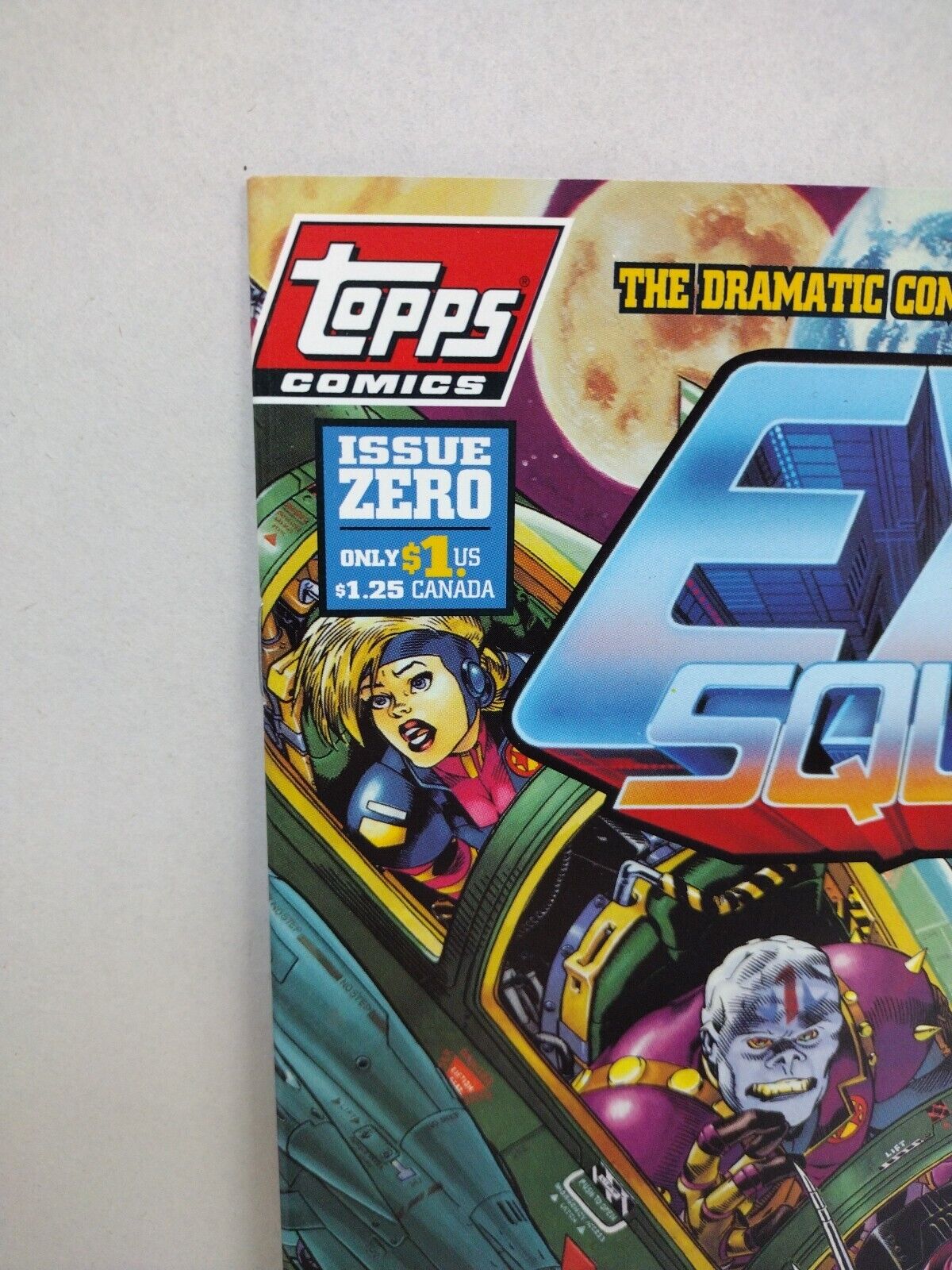 Exo-Squad #0 (1994) Topps Comic Len Wein Joe Staton VF-NM