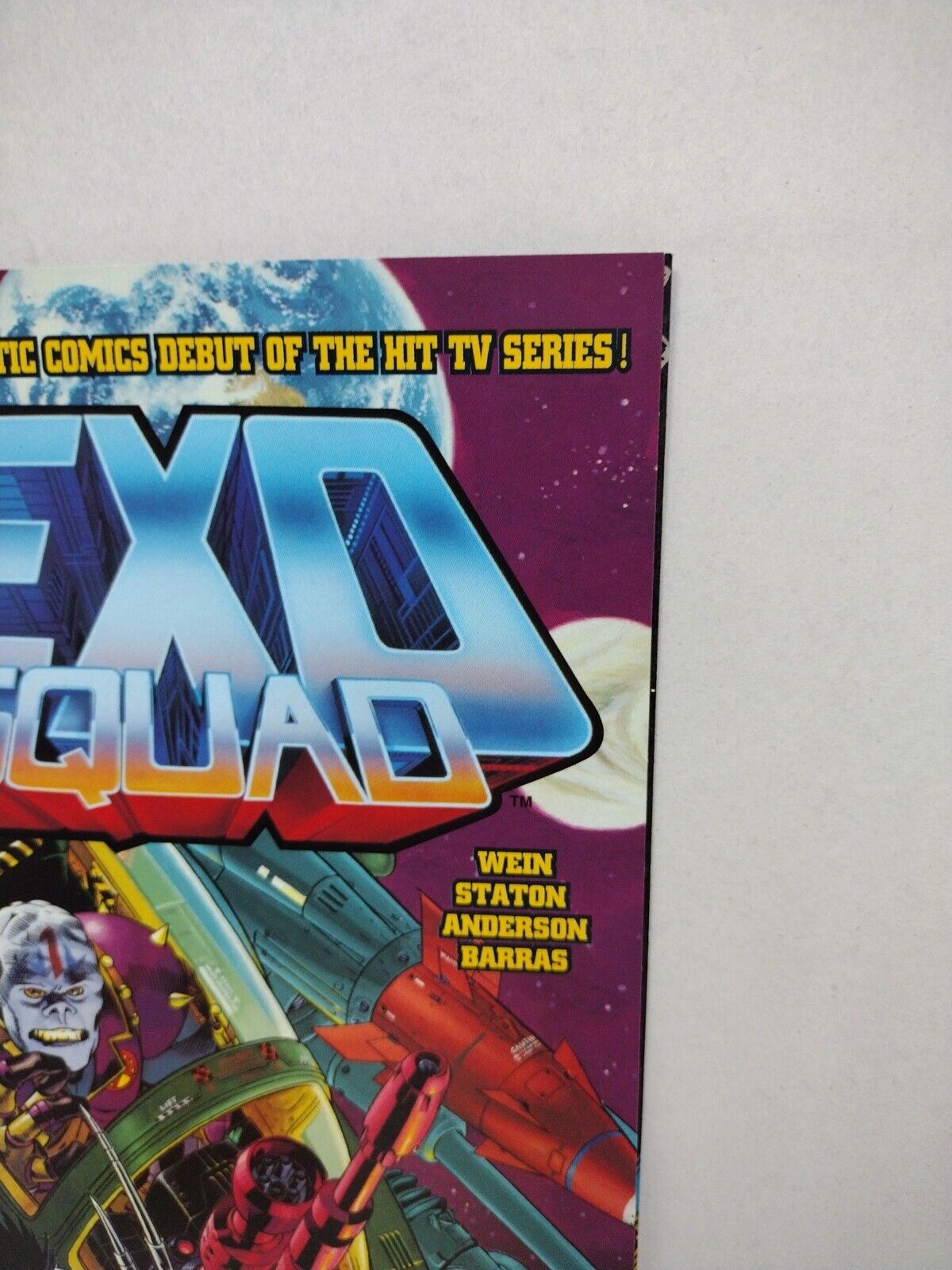 Exo-Squad #0 (1994) Topps Comic Len Wein Joe Staton VF-NM