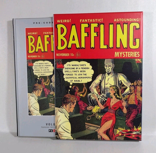 BAFFLING MYSTERIES VOL 2 Hardcover Comics SLIPCASE Edition Pre Code Classics NEW
