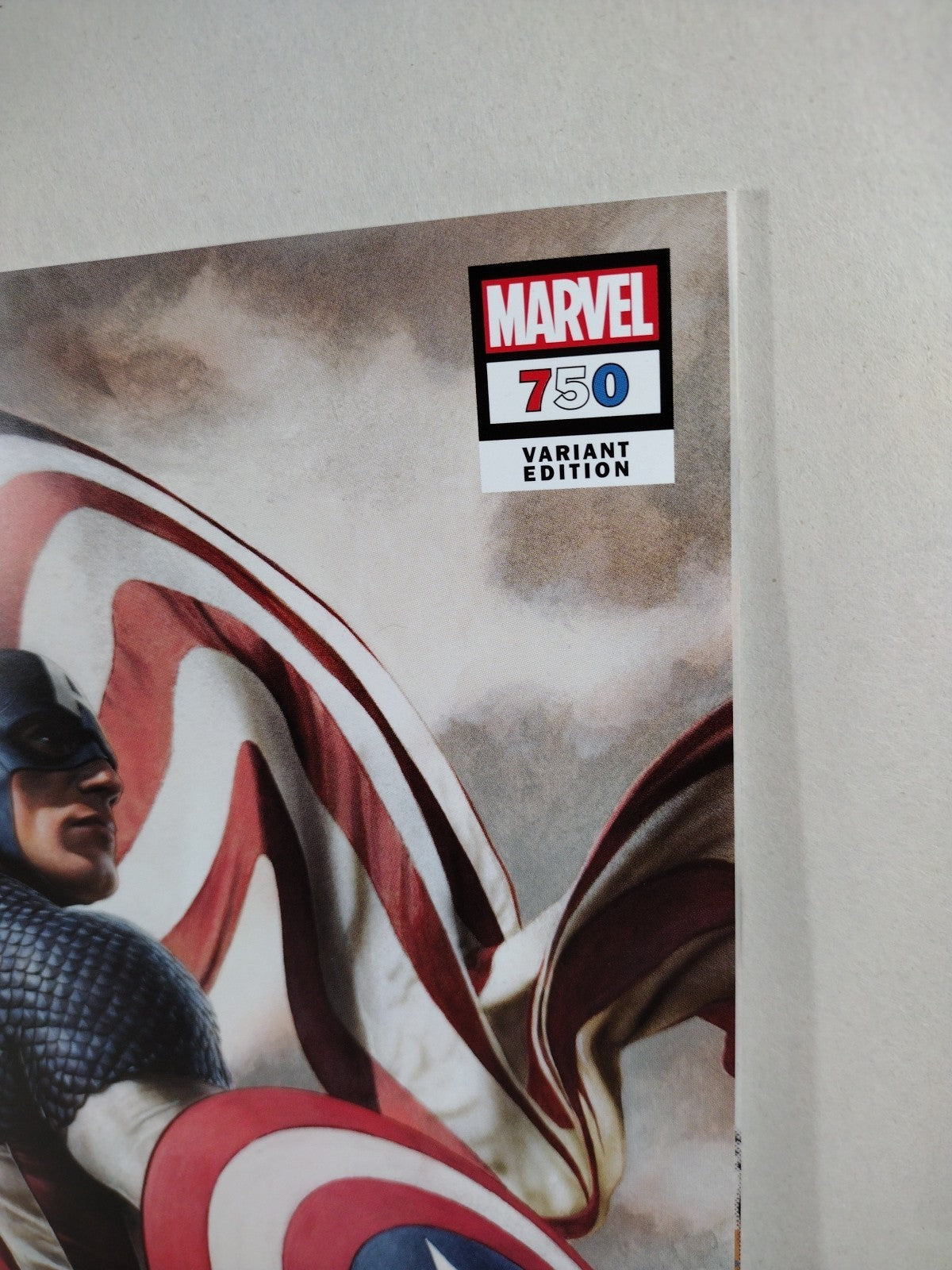 Captain America #750 (2023) Marvel Comic Adi Granov 1:50 Ratio Variant NM