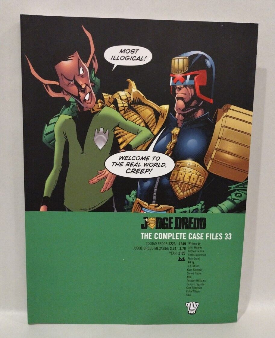 Judge Dredd Complete Case Files Vol 33 (2019) Rebellion 2000ad TPB New 