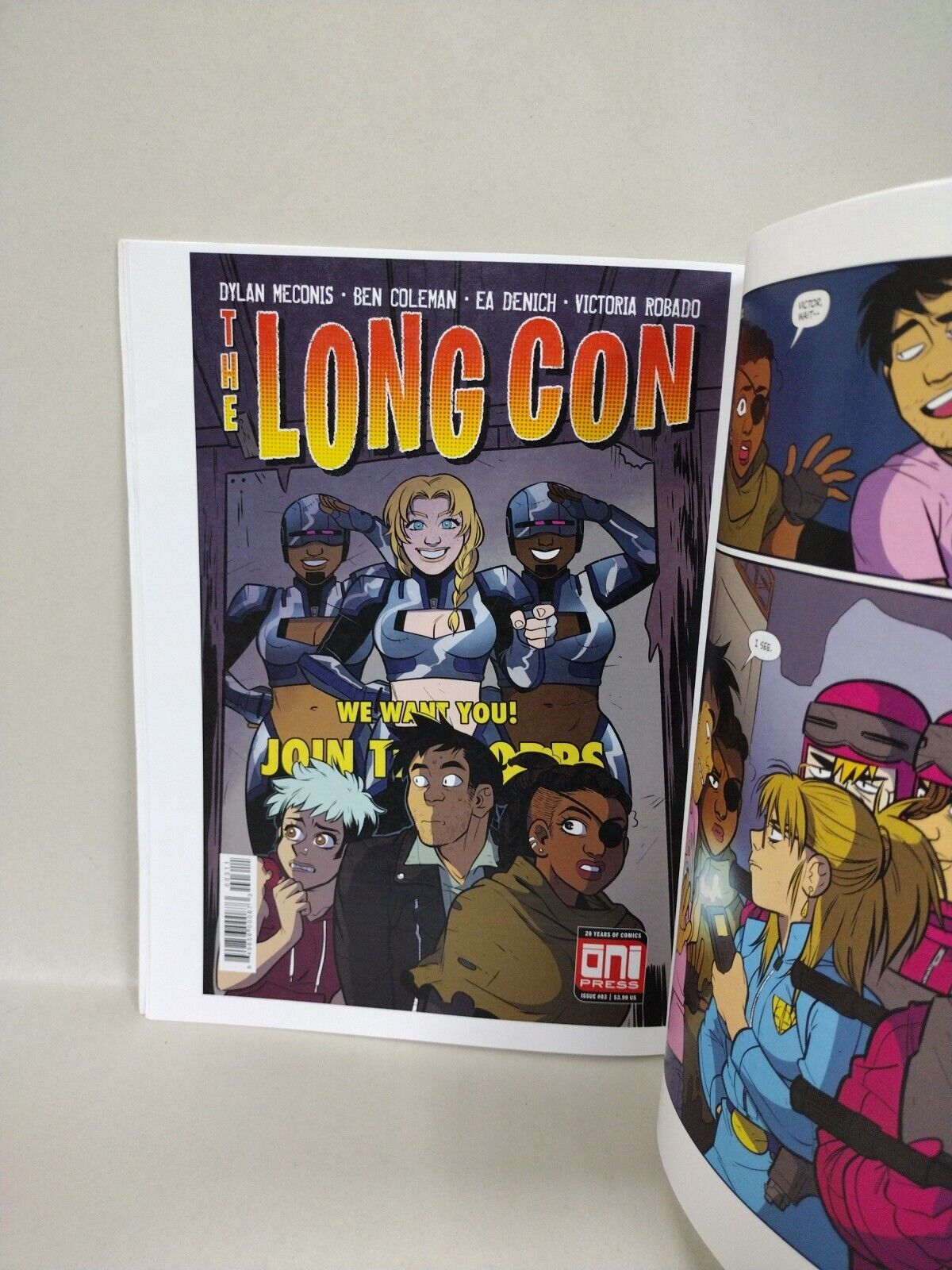 Long Con (2018) Oni Press Advance Review Copy Comic Magazine Collection #1-3