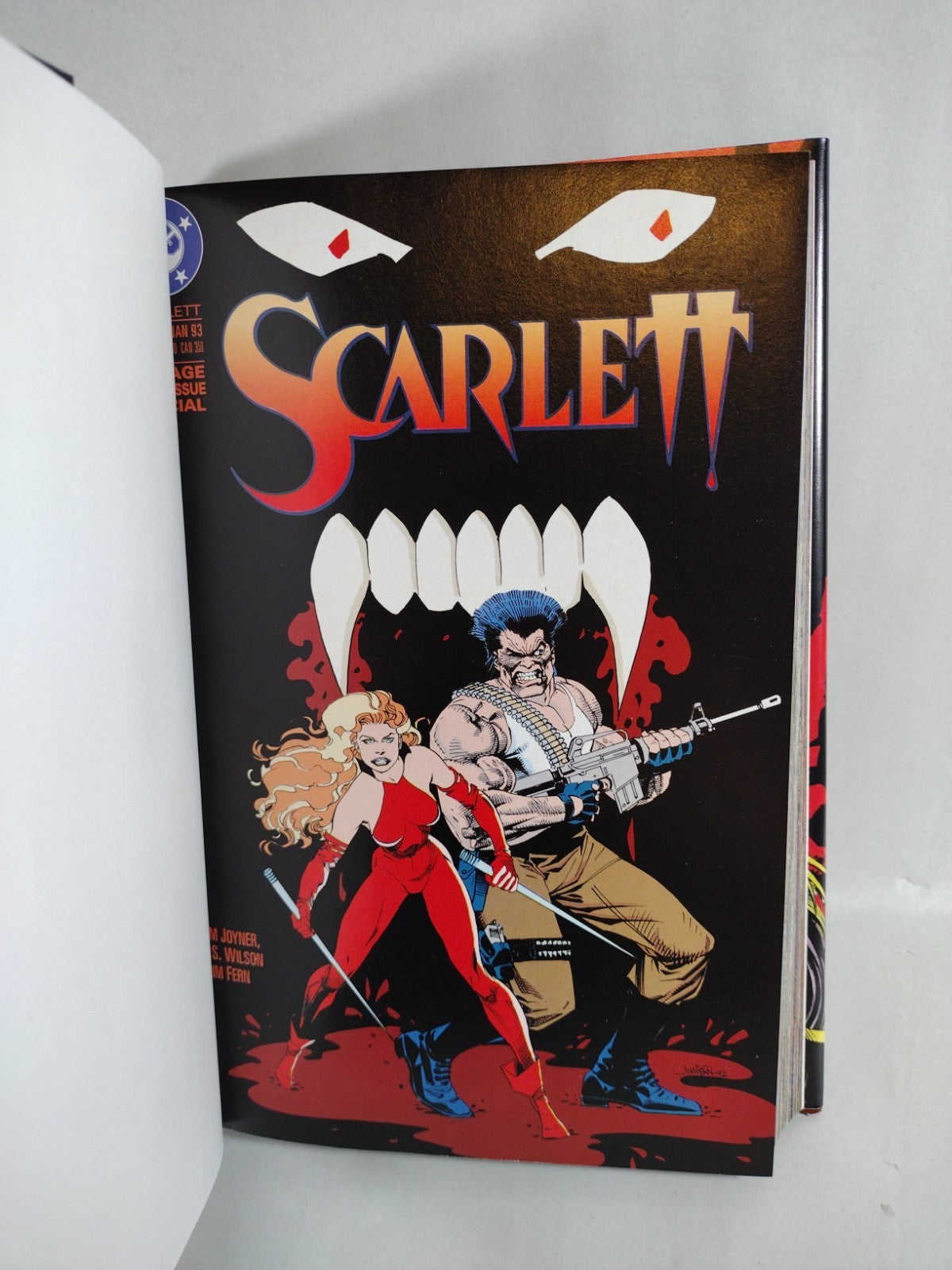 Scarlett Complete Collection (1993-1994) Custom Bound DC Vampire Comic ARG HC