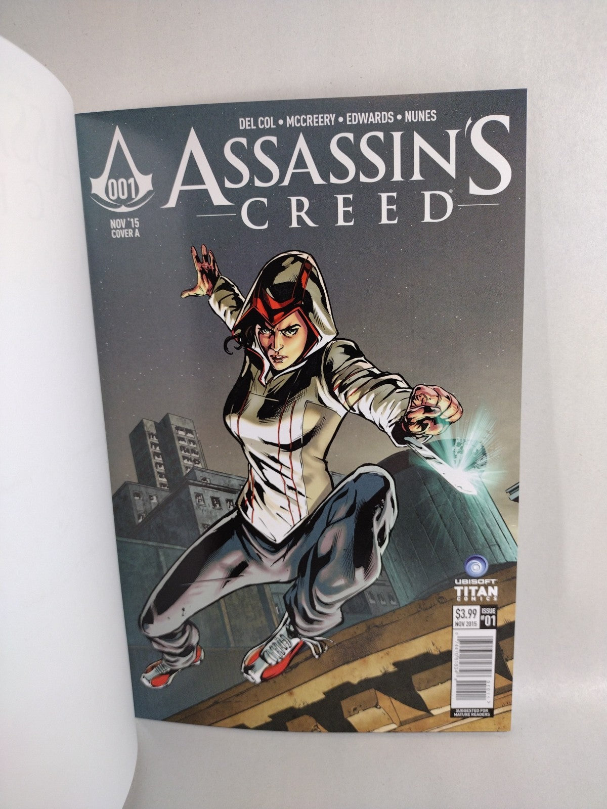 Assassin's Creed #1 (2015) Titan Comic Blank Sketch Variant Cover E NM