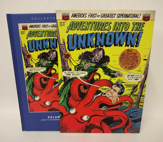 Adventures Into The Unknown vol 9 Hardcover Comic issues 44-50  Slipcase Ed, NEW