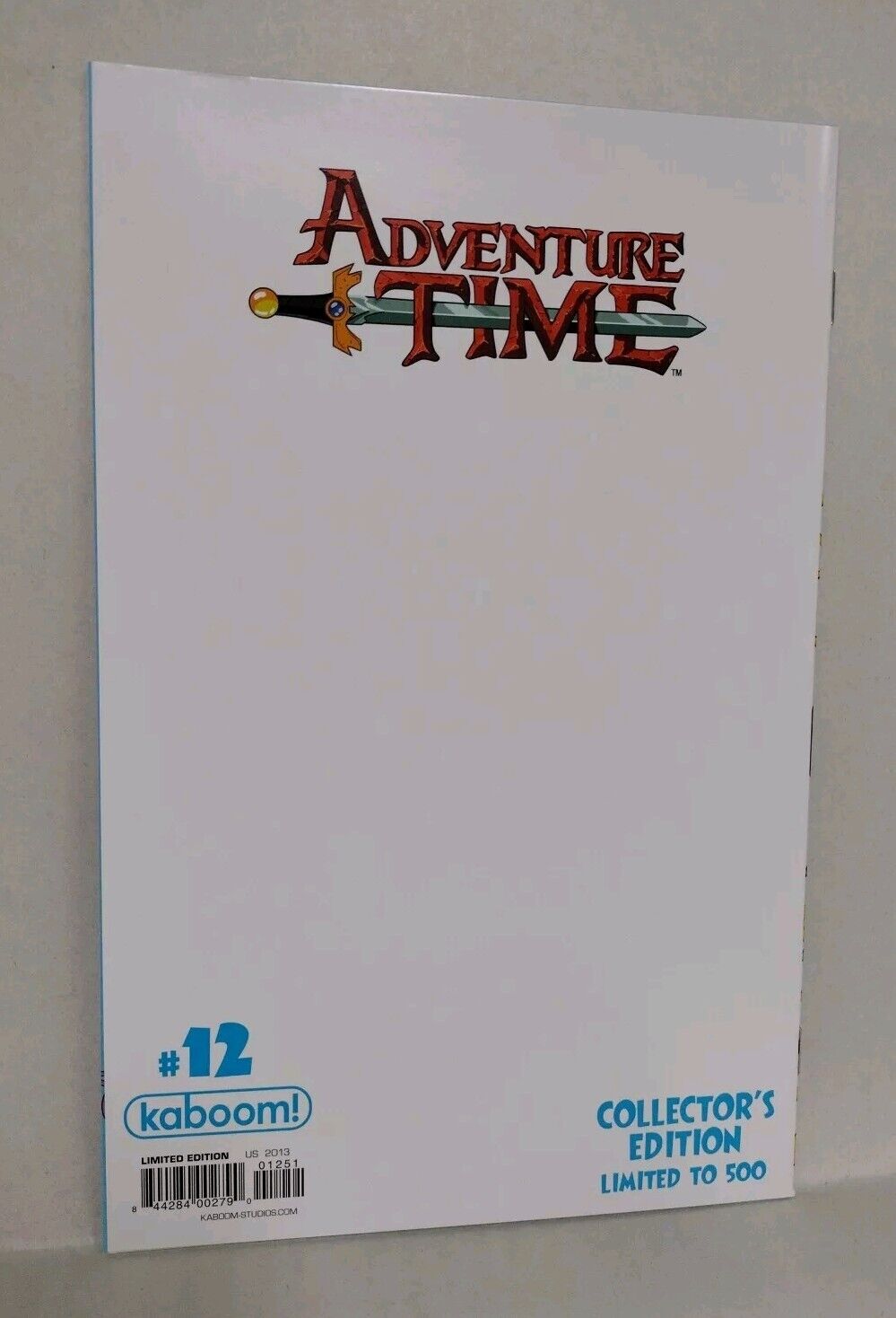 Adventure Time 12 (2013) Boom Comic Limited Cover 1/500 Jake The Dog Variant NM