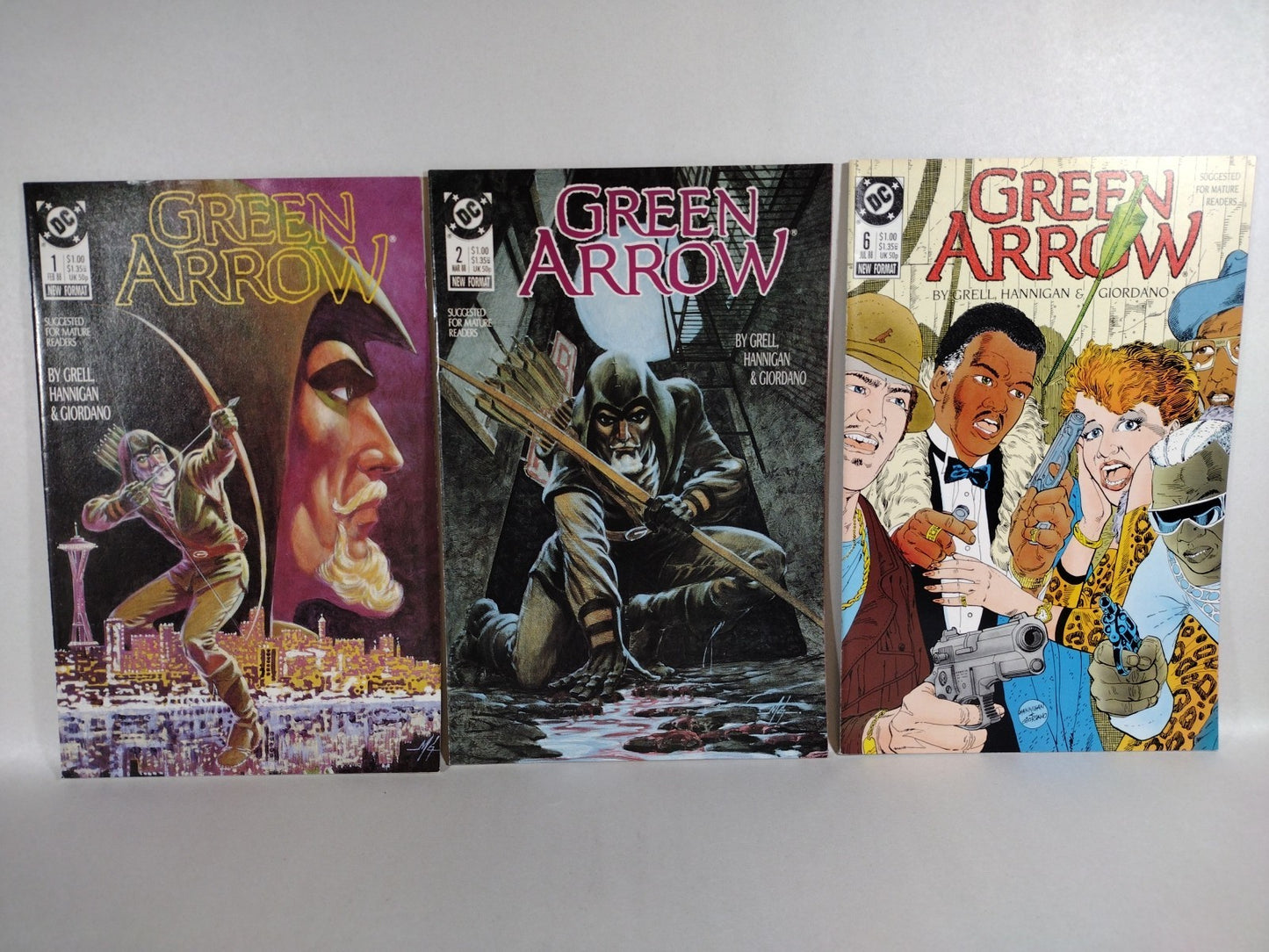 Green Arrow (1988) DC Comic Mike Grell 34 Issue Lot VF-NM
