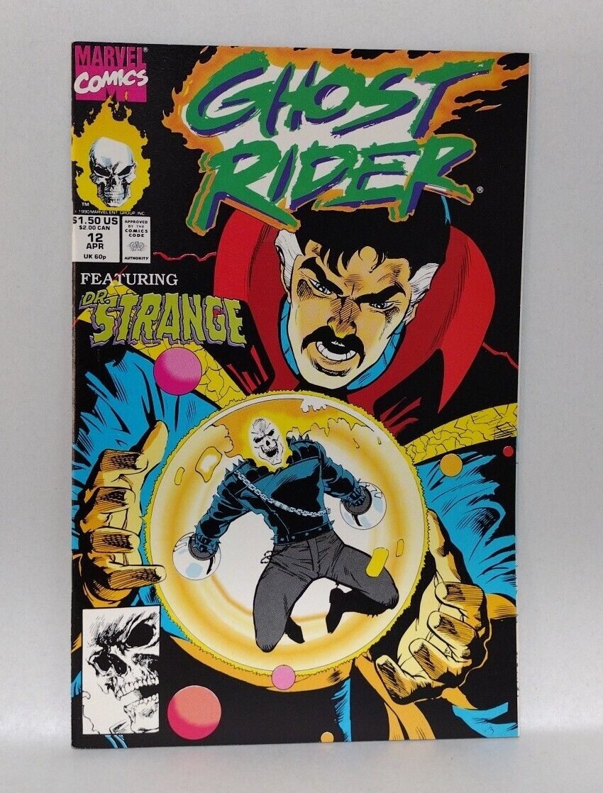 Ghost Rider (1990) Marvel Comic Set Lot 9 10 11 12 13 14 X-Men Dr Strange VF-NM