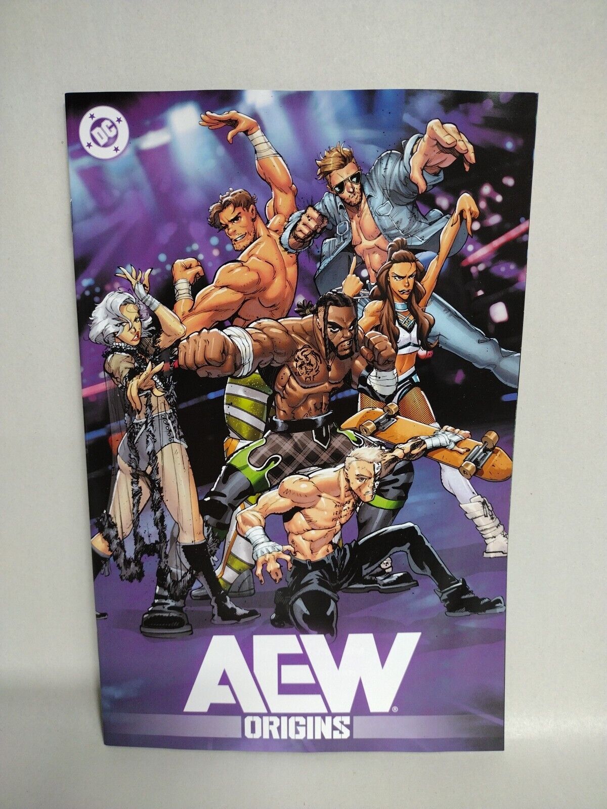 AEW Origins (2024) DC Wrestling Promotional Comic New NM