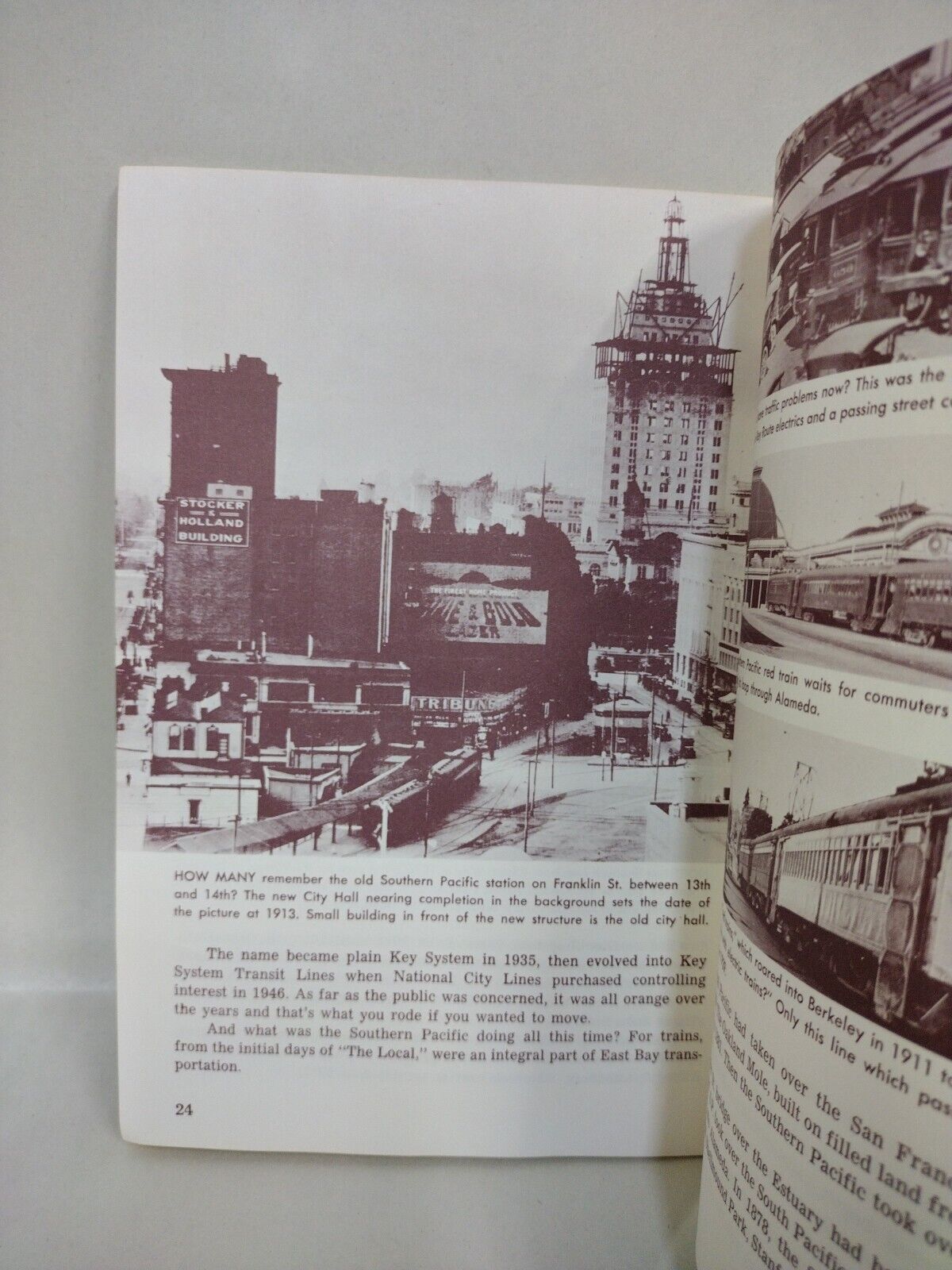 Transit Times (1960) Oakland California Public Transportation History Booklet