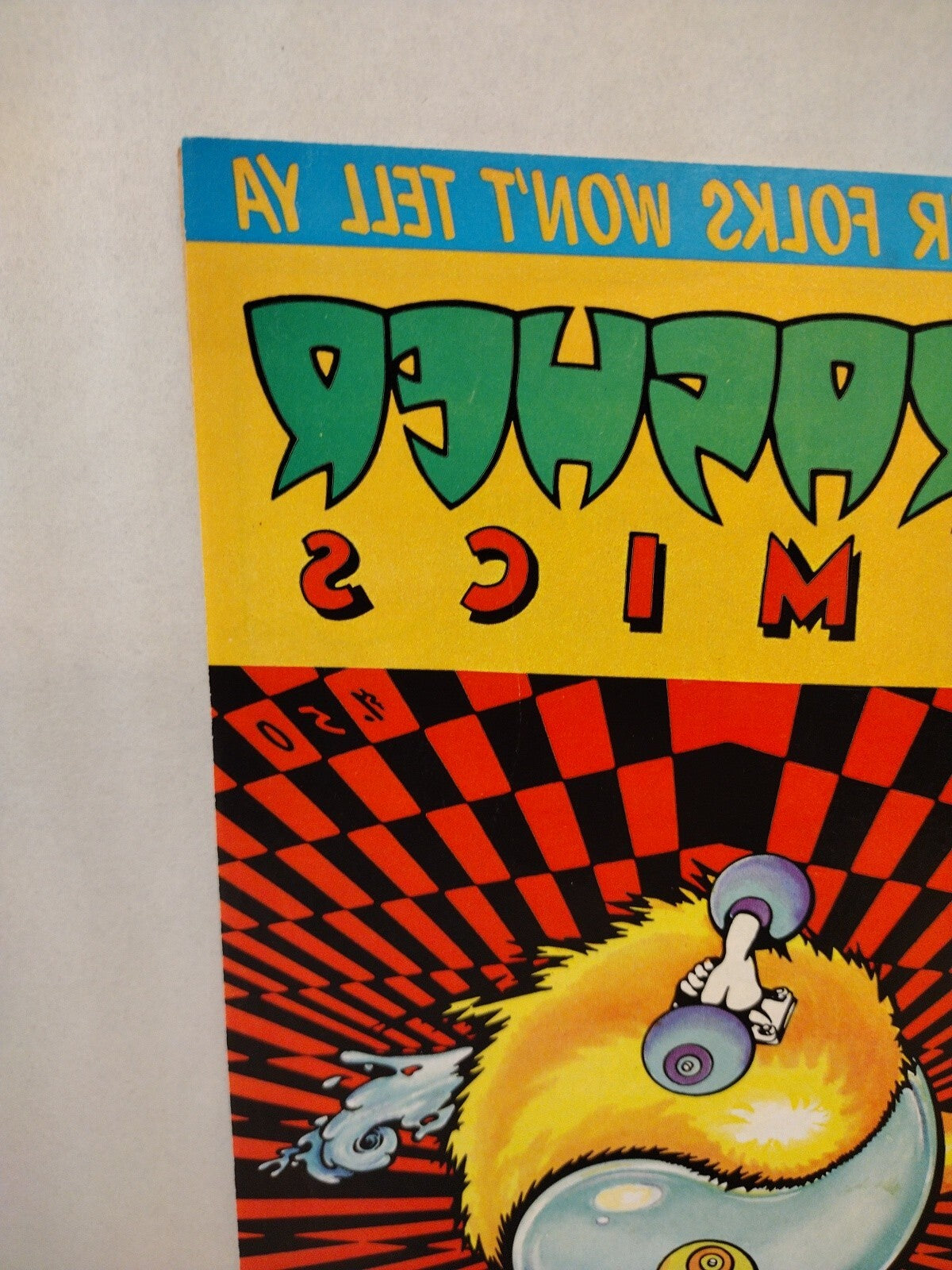 Thrasher Comics 3 (1988) High Speed Production Underground Comix Spain Rodriguez