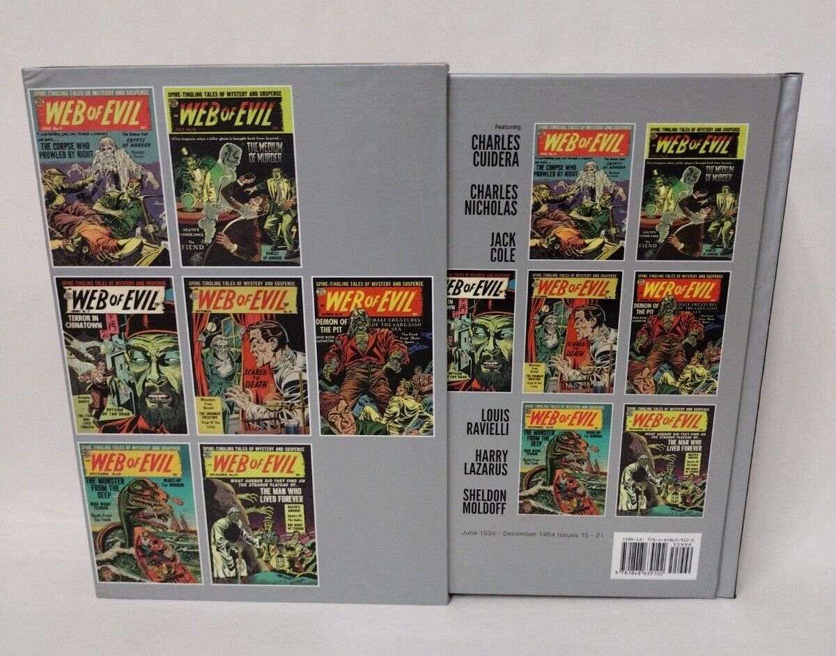 Web Of Evil Vol 3 Hardcover Slipcase Comic Issues #15-21 Pre Code Classics (New)