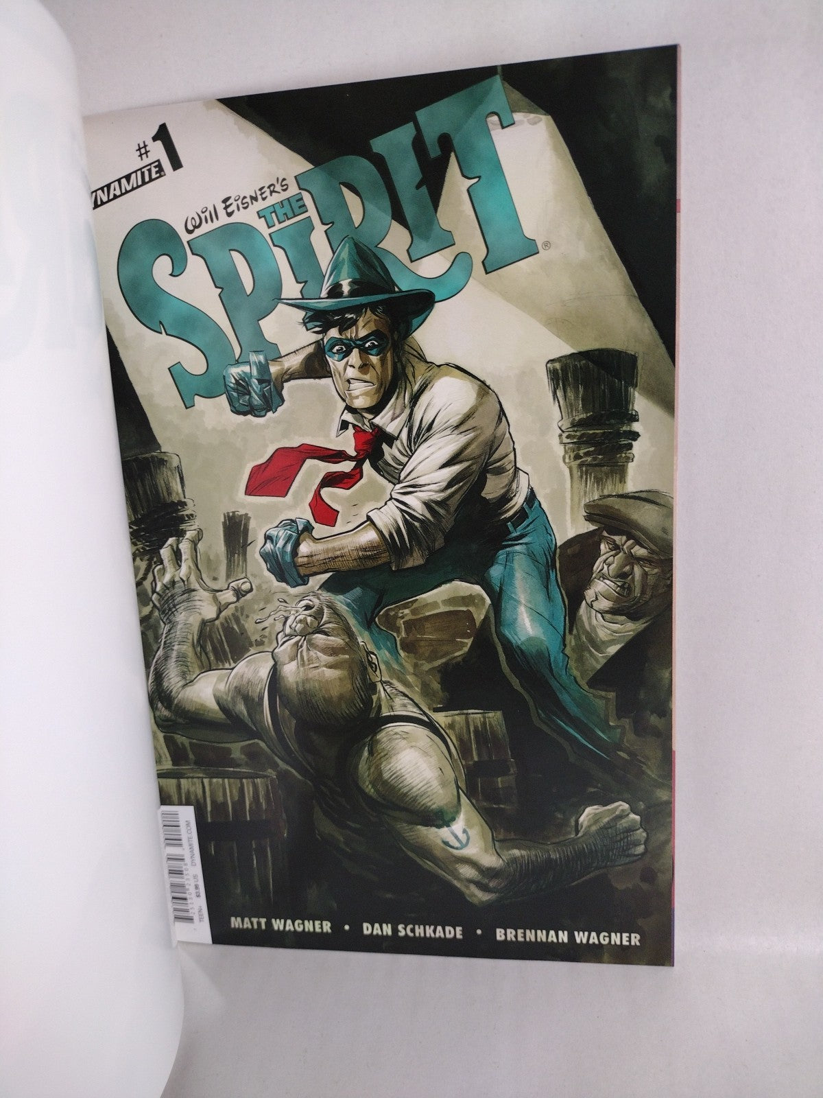 Will Eisner's The Spirit #1 2015 Dynamite Comic Blank Sketch Variant Cover VF-NM