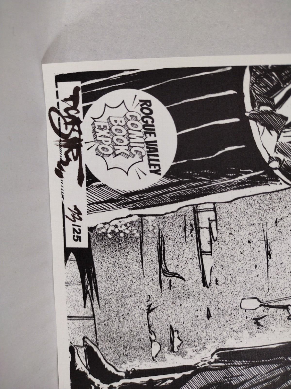 DCastr The Crow Rogue Valley Comic Expo 2026 Limited Print Signed #'d 23 of 25