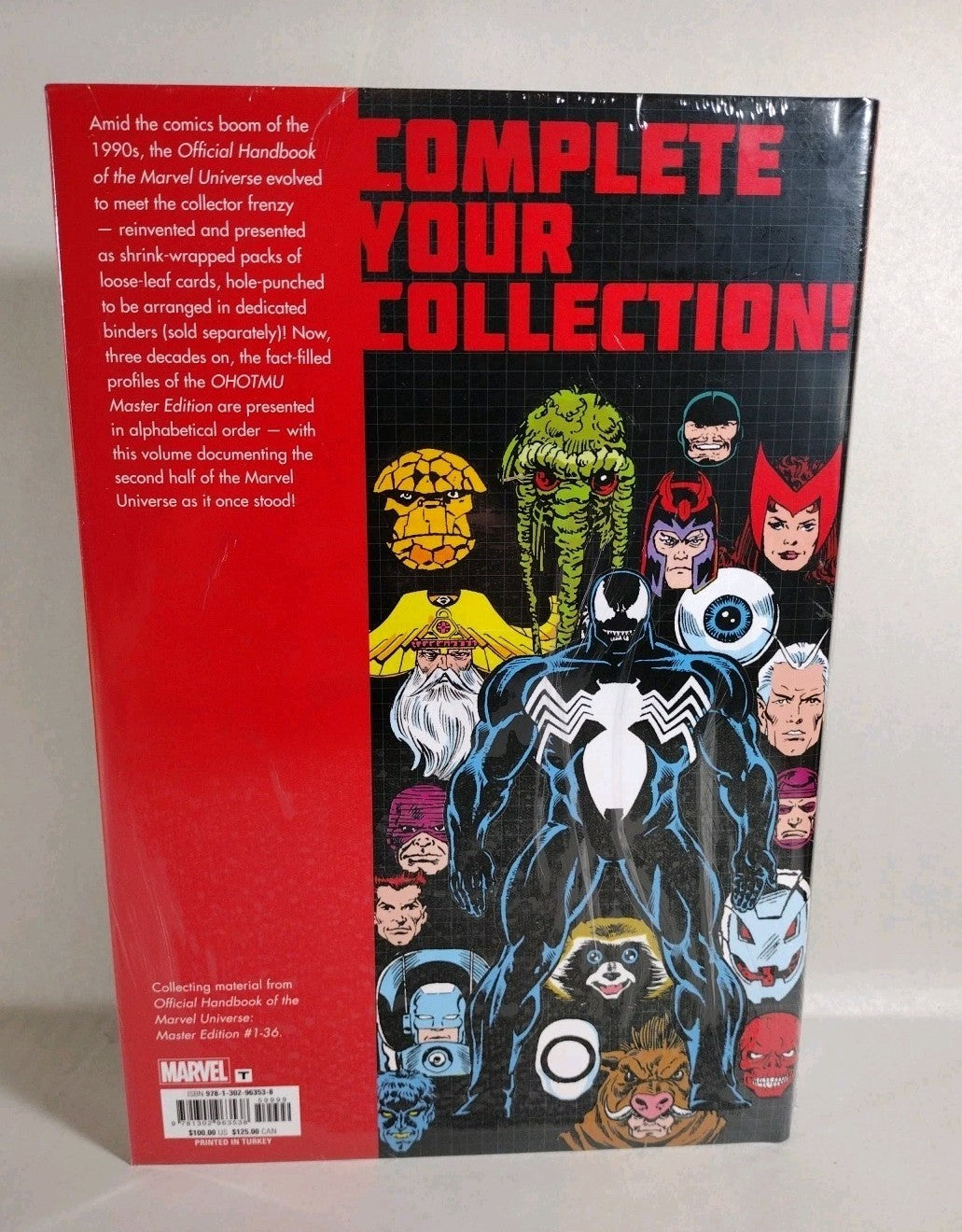 Official Handbook of the Marvel Universe Master Edition Omnibus Vol 2 DM COVER