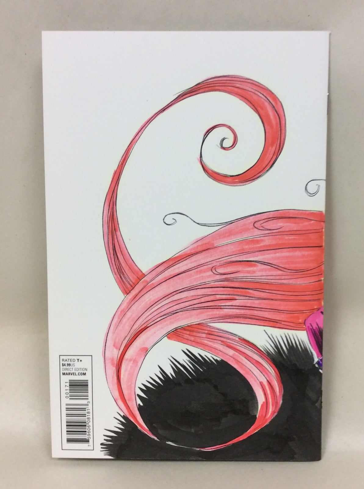 Uncanny Inhumans #1 (2015) Marvel Sketch Cover Var Comic W Original Art DCastr