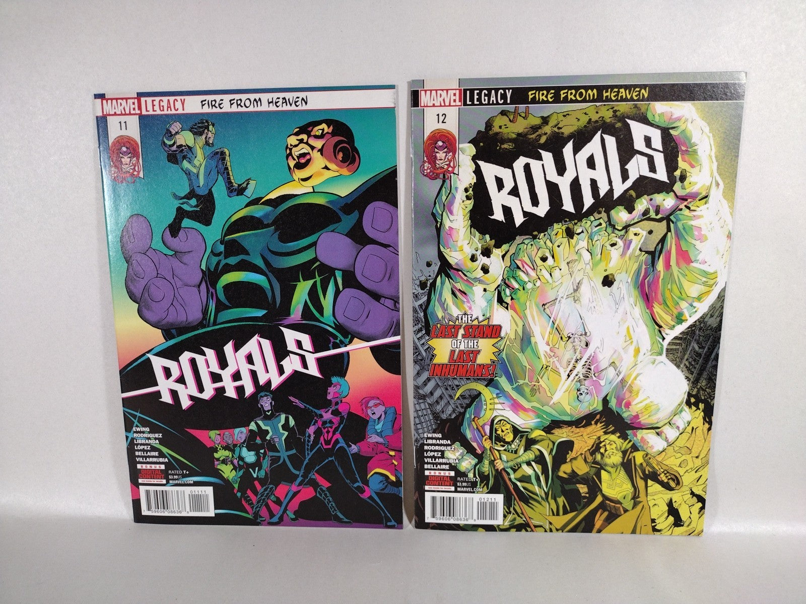 Royals (2017) Complete Inhumans Marvel Comic Lot Set #1-12 Jonboy Meyers NM