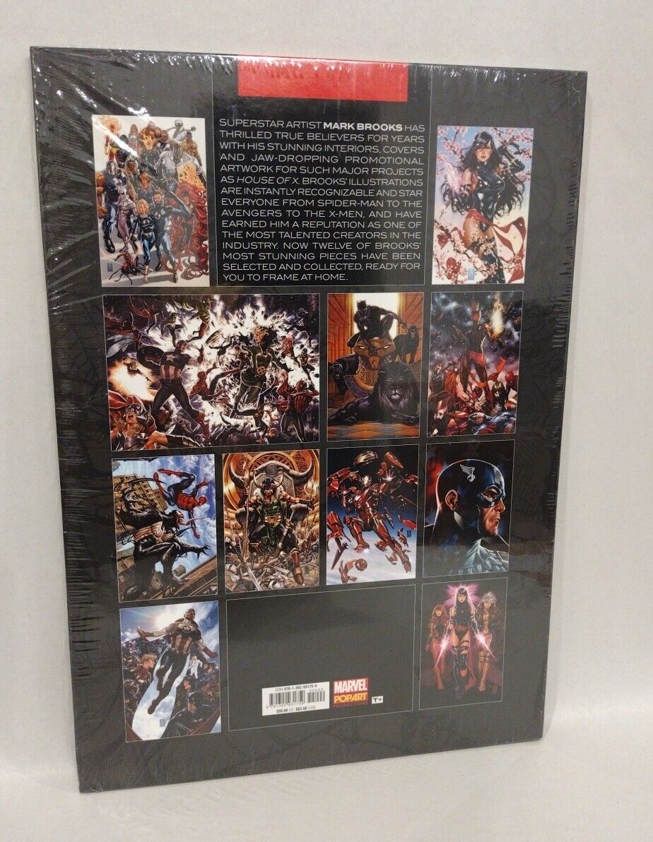 Marvel Portfolio Mark Brooks (2022) 12 Pc Poster Prints w HC Case New Sealed 