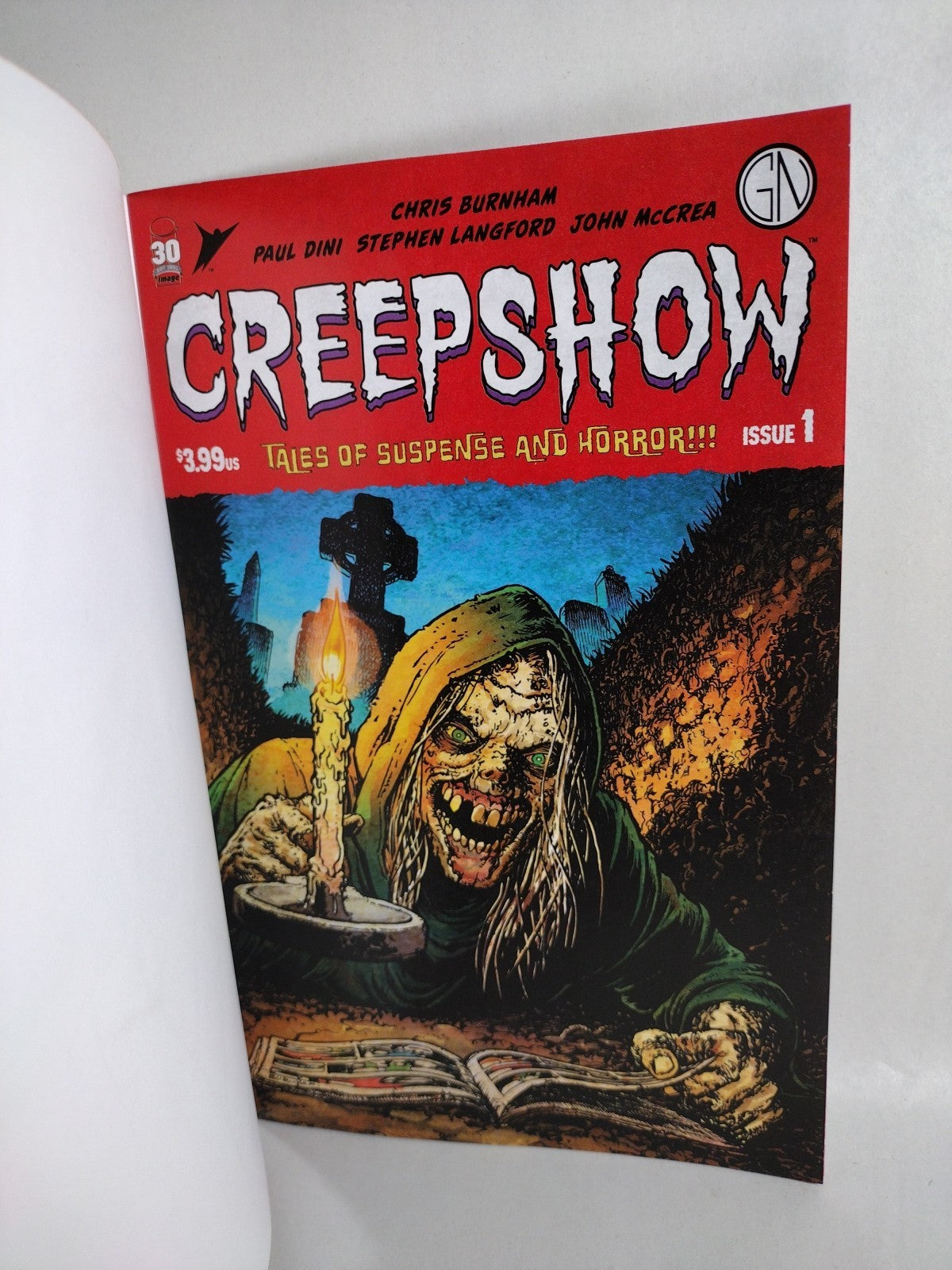 Creepshow #1 (2022) Image Comic Sketch Cover Variant W Original Dave Castr Art