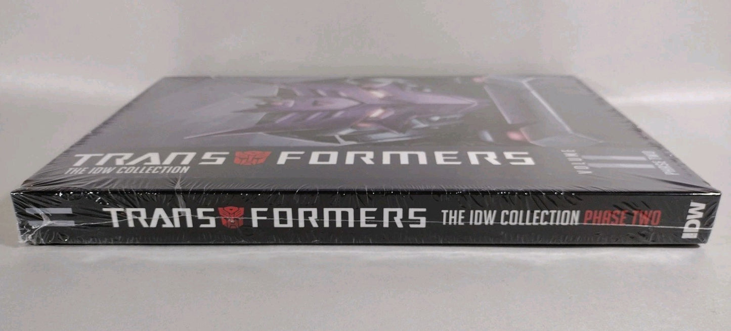 Transformers Phase Two Vol 11 IDW Collection Hardcover Sealed 