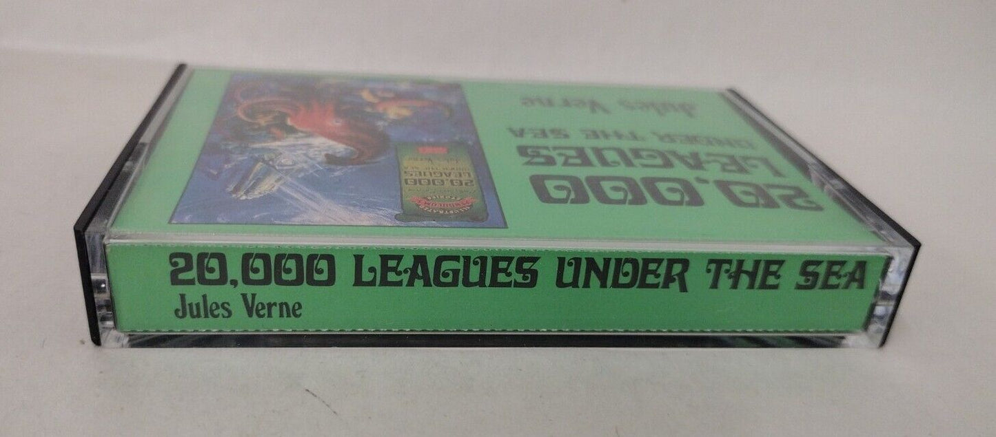 20,000 Leagues Under the Sea (1991) Pendulum Press Cassette W Booklet + Postcard