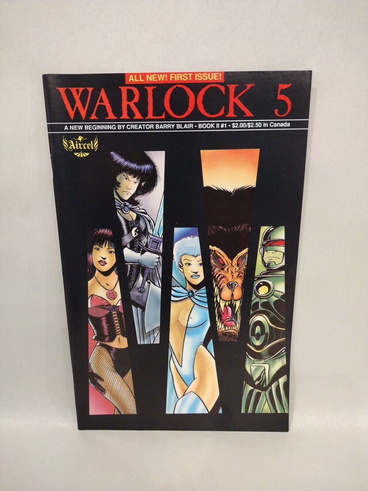 Warlock 5 Vol 2 (1989) Aircel Comics Lot Set 1 2 3 4 5 6 7 Complete Series VF NM