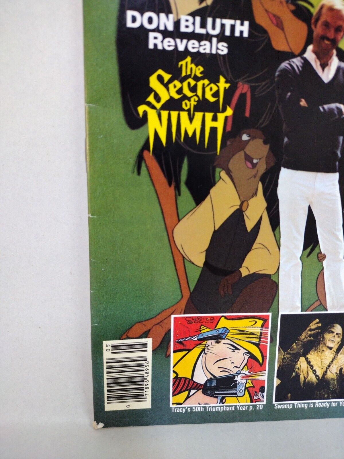 Comics Scene #3 (1982) Starlog Magazine Don Bluth Secret Of Nimh Cover FN