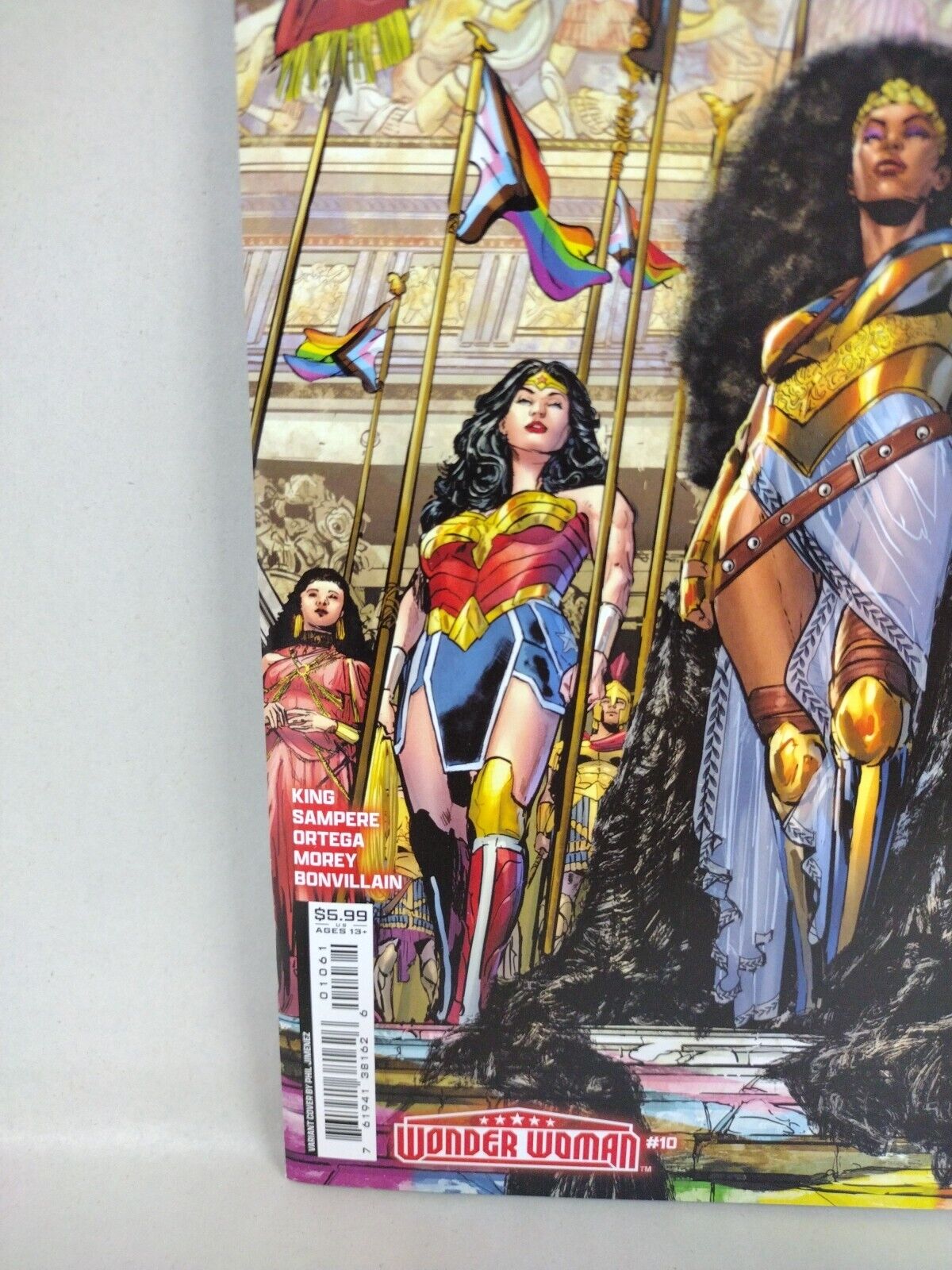 Wonder Woman 10 (2024) DC Comic Cover D Phil Jimenez Pride Card Stock Variant NM