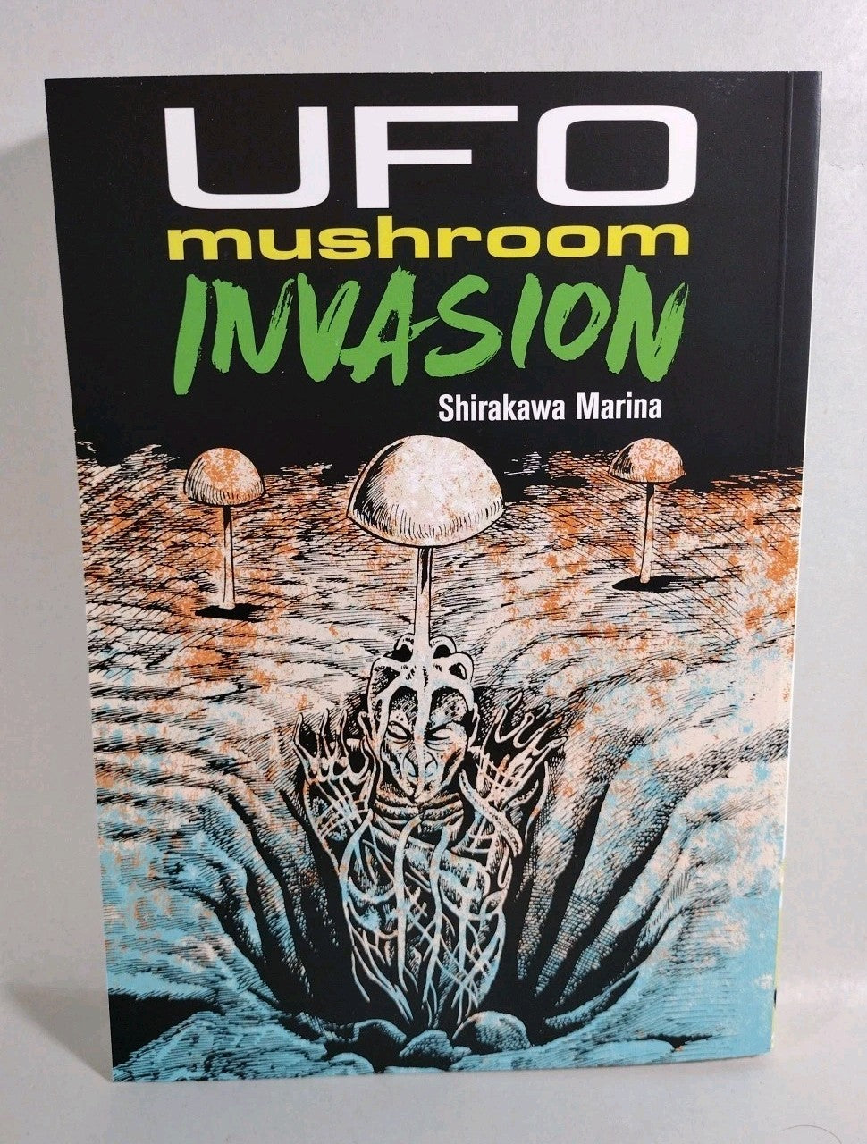 UFO Mushroom Invasion (2025) Smudge TPB Shirakawa Marina Manga Horror New