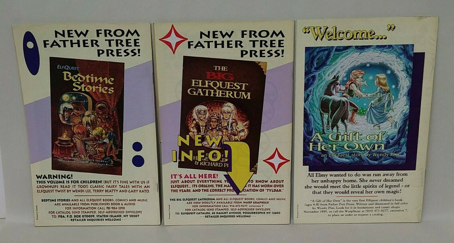 Elfquest Warp Graphics Apple Comics Mixed Lot of 9 New Blood Siege Blue Moutain