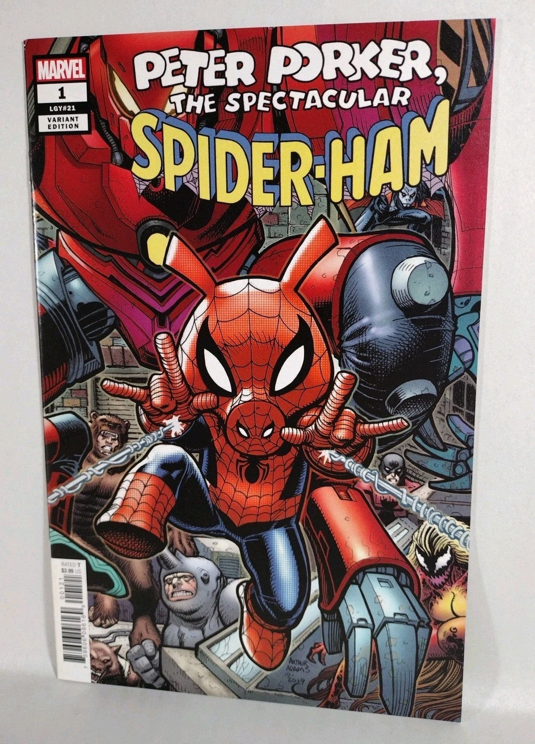 Spider-Man (2020) Marvel Comic Connecting Puzzle Variant Set Amazing 2099 Symbio
