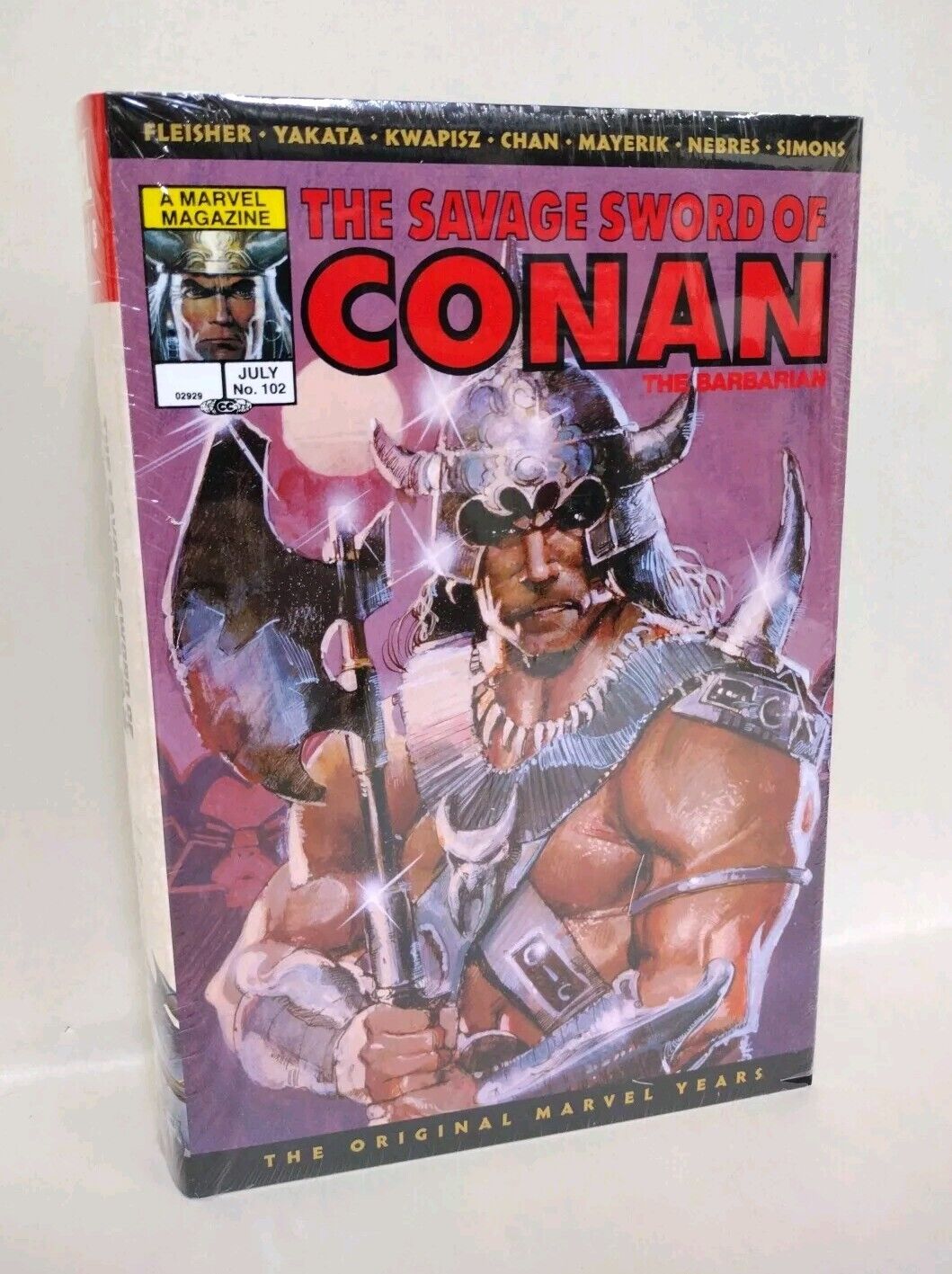 Savage Sword Of Conan Marvel Years Omnibus Vol 8 DM Variant Hardcover New Sealed