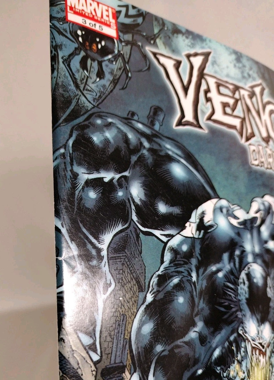 Venom Dark Origin (2008) Marvel Comic Lot #1 2 3 5 Zeb Wells Angel Medina VF