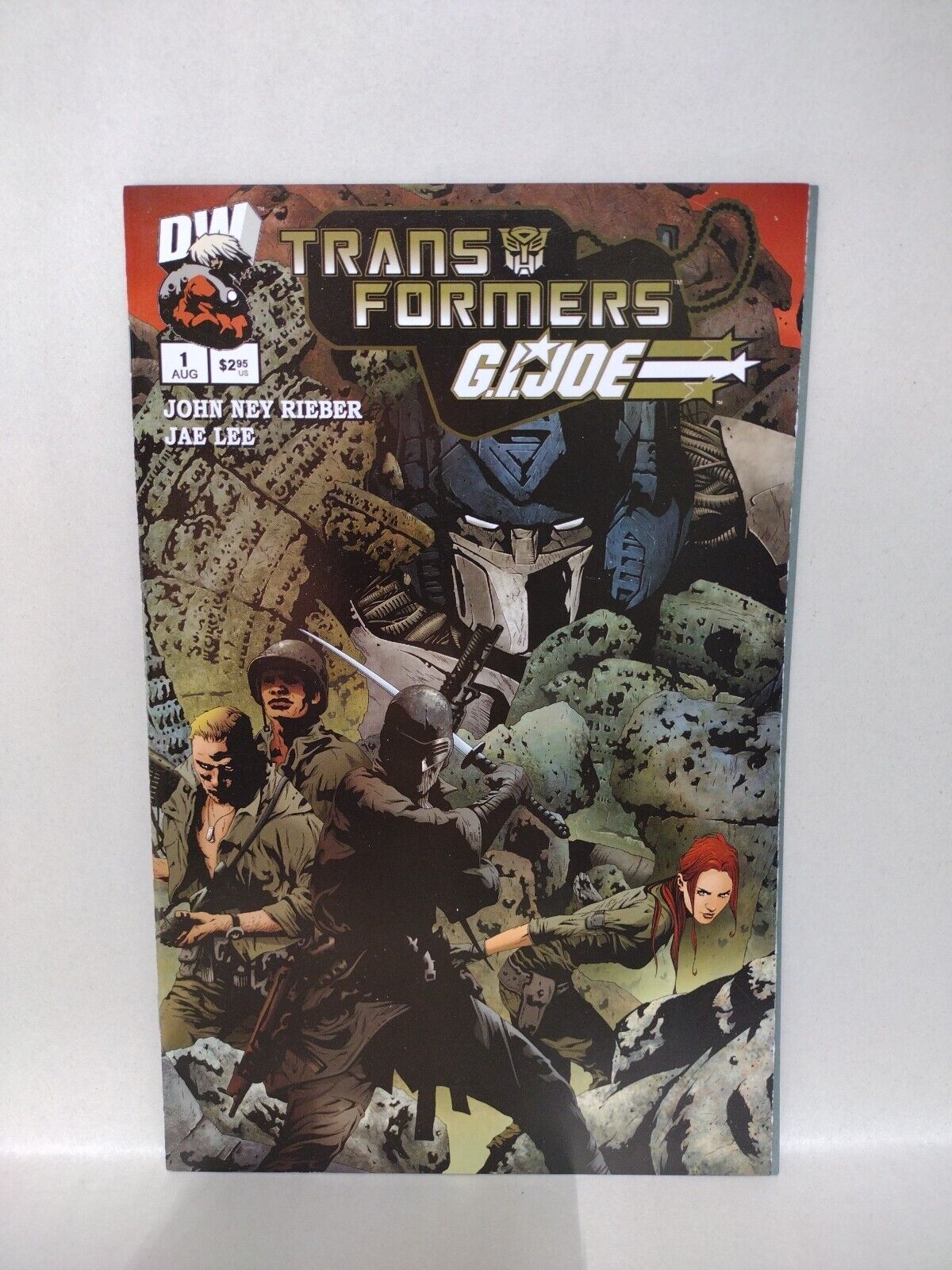 TRANSFORMERS GI JOE (2003) Complete DW Comic Lot Set #1 2 3 4 5 6 Jae Lee VF-NM