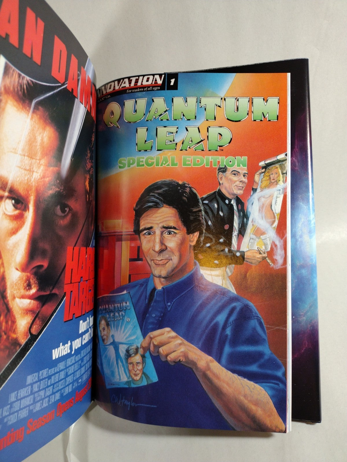 Quantum Leap Complete Collection (1991-1993) Custom Bound Innovation Comic HC
