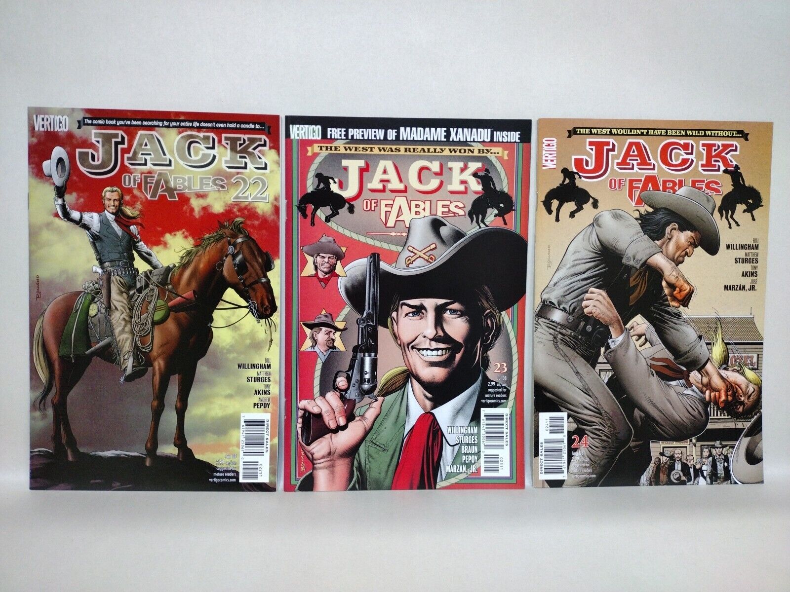 Jack Of Fables (2006) Complete Vertigo Comic Run Set #1-50 # Literals #1-3 VF-NM