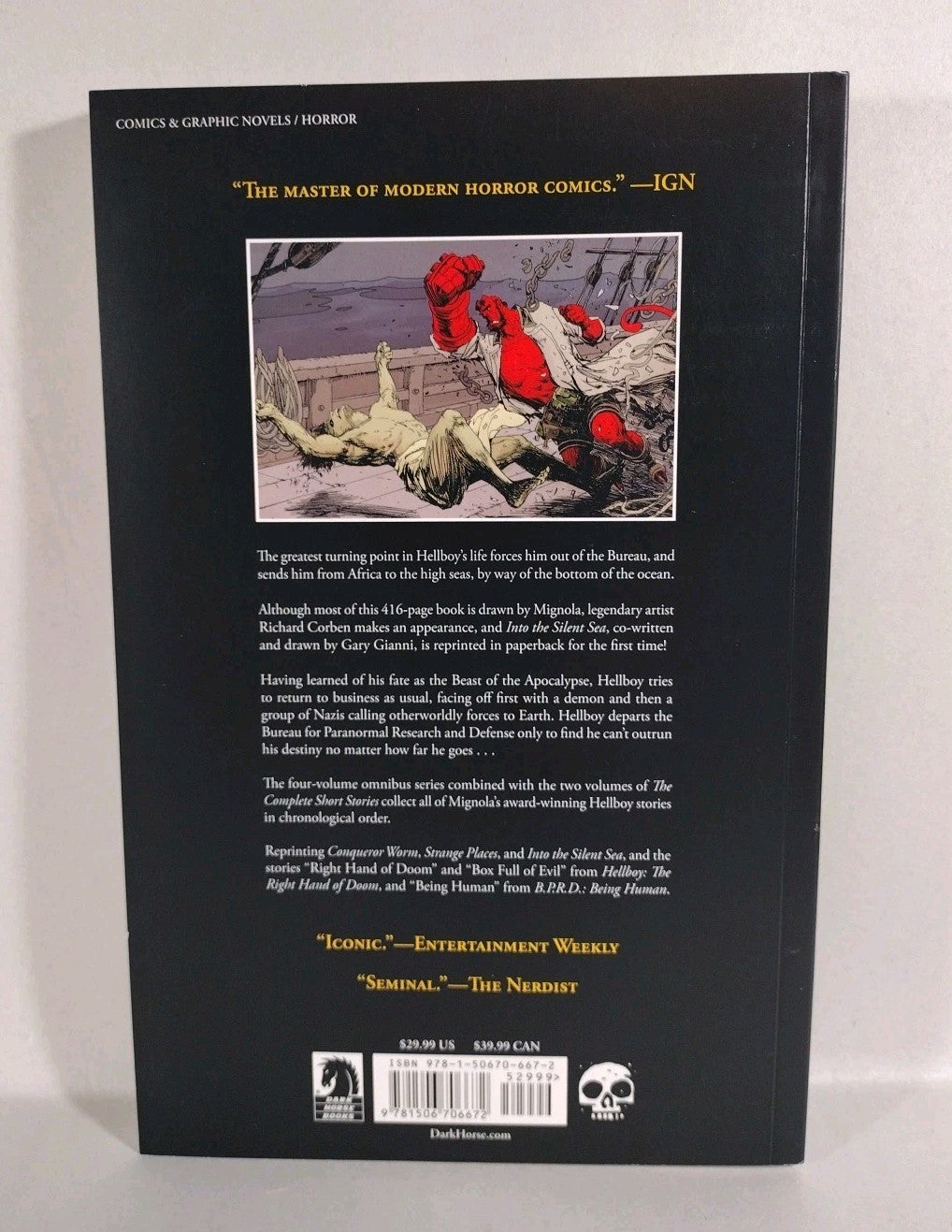Hellboy Vol 2 Strange Places (2018) Dark Horse Mike Mignola Corben TPB SC New