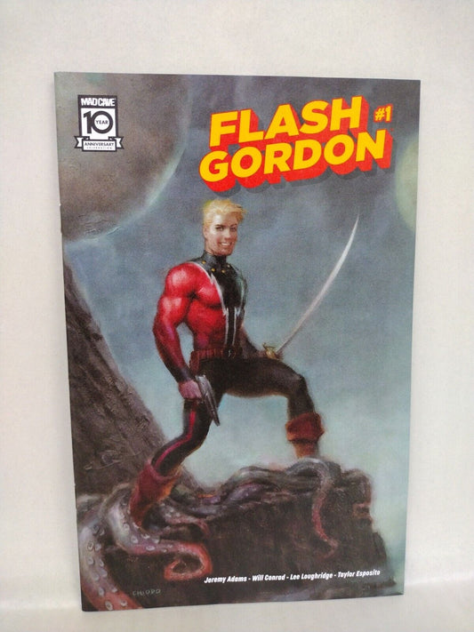 Flash Gordon #1 (2024) Mad Cave Comic Cover E 1:10 Joe Chiodo Movie Variant NM