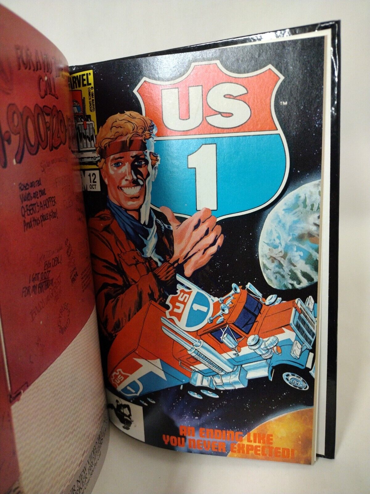 US 1  (1982) Complete Collection ARG #137 Custom Bound Marvel Comic Hardcover