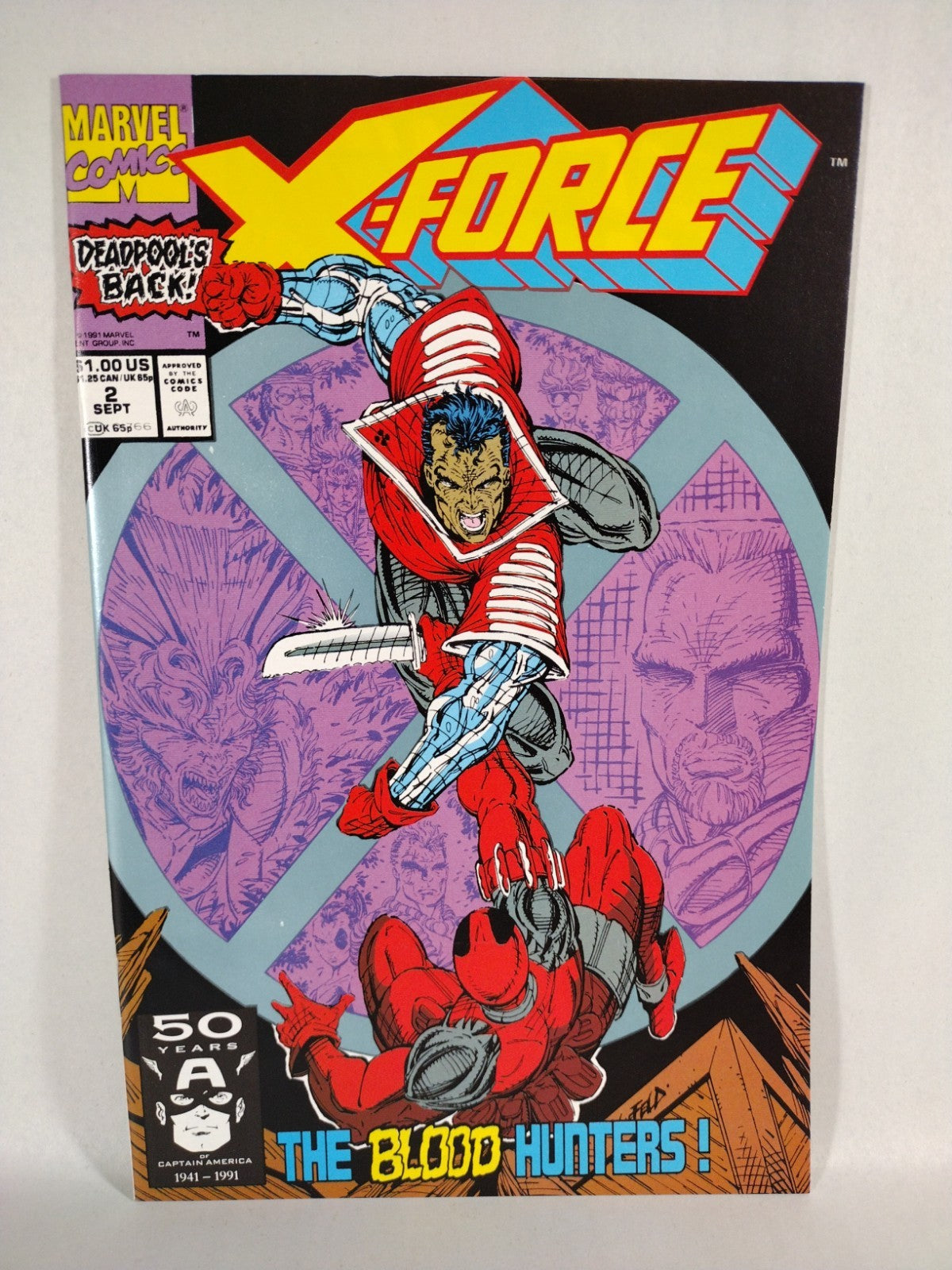 X-Force Marvel Comic Lot #1 1 2nd Gold 2-4 Spider-Man #16 Marvel Age #102 VF+