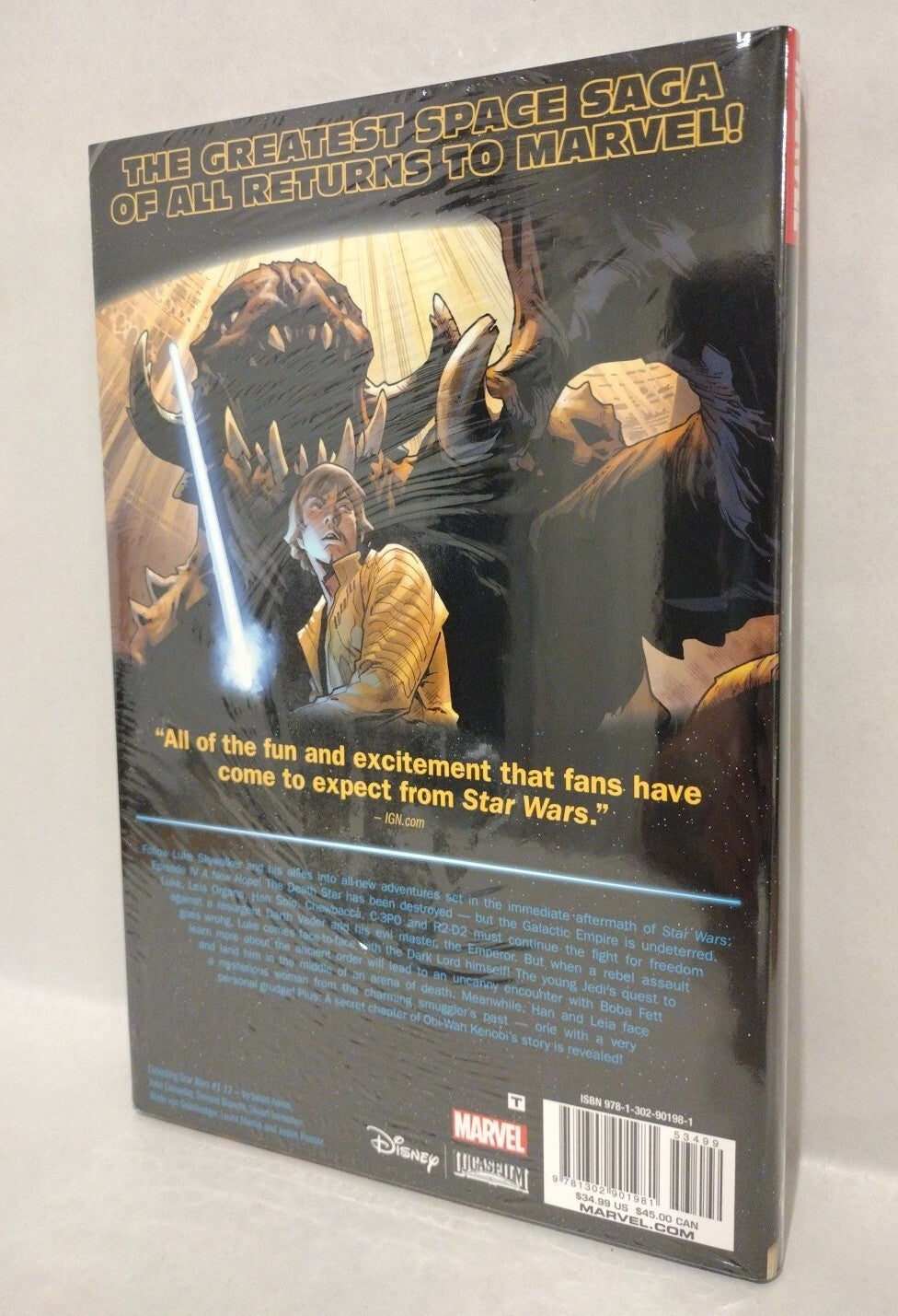 Star Wars Jason Aaron Vol 1 (2016) Marvel Immonen DM Variant Cover New Sealed HC